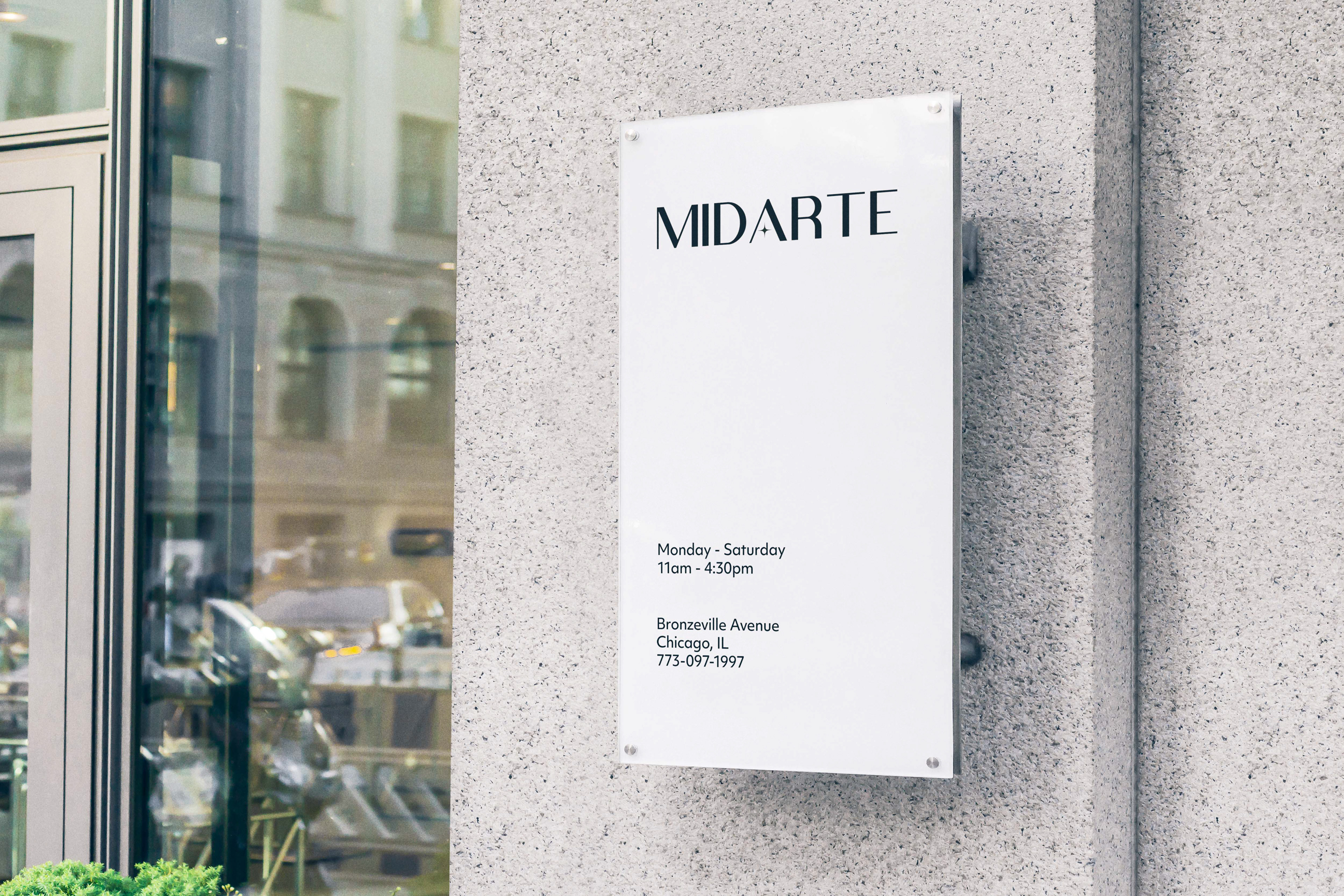 Entrance Wall Mount Sign