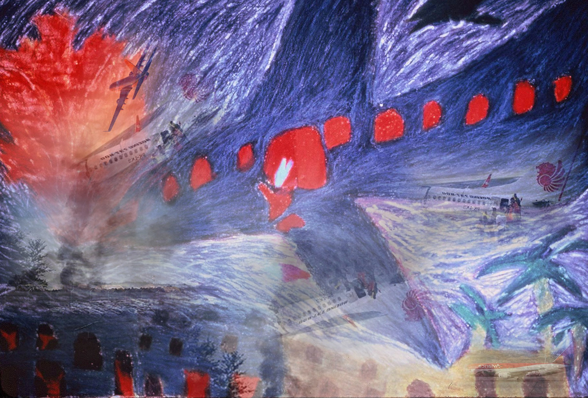 To Javier for he Walked Out the Back  Digital Photograph