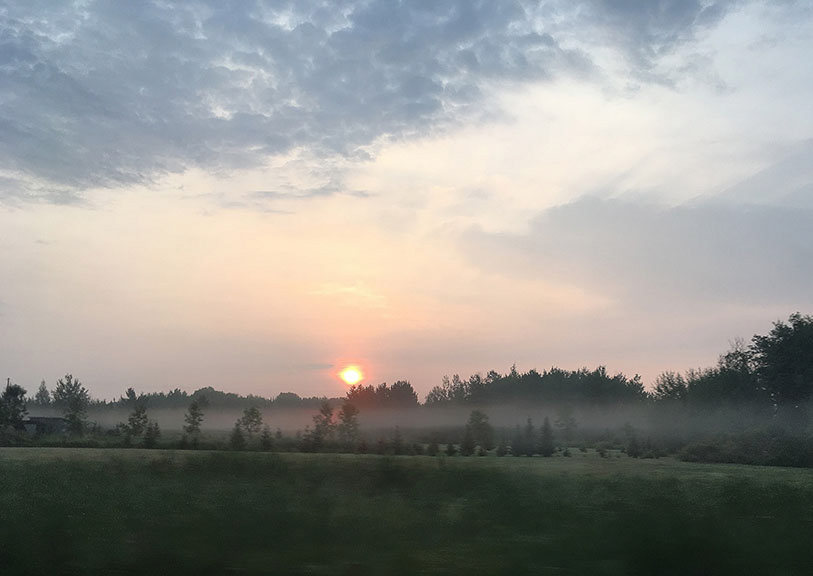 Minnesota Sunrise Serenade 2  Digital Photograph