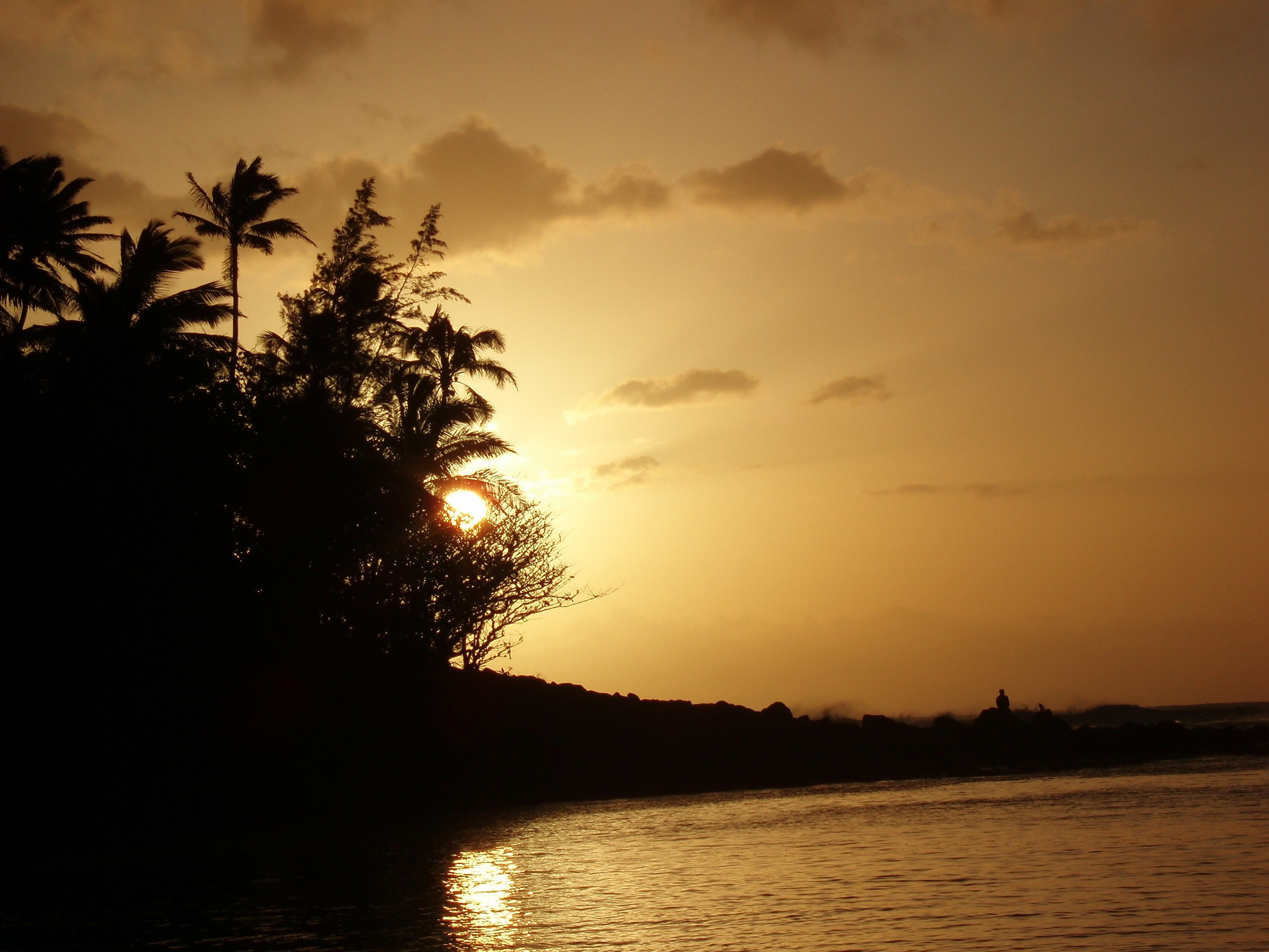 Kee Beach, Kauai  35mm Color Photograph