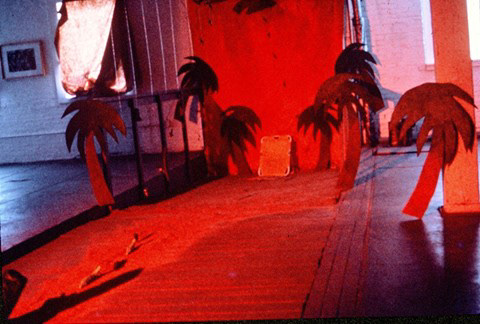 Alligator Drop Installation View 2  Mixed Media