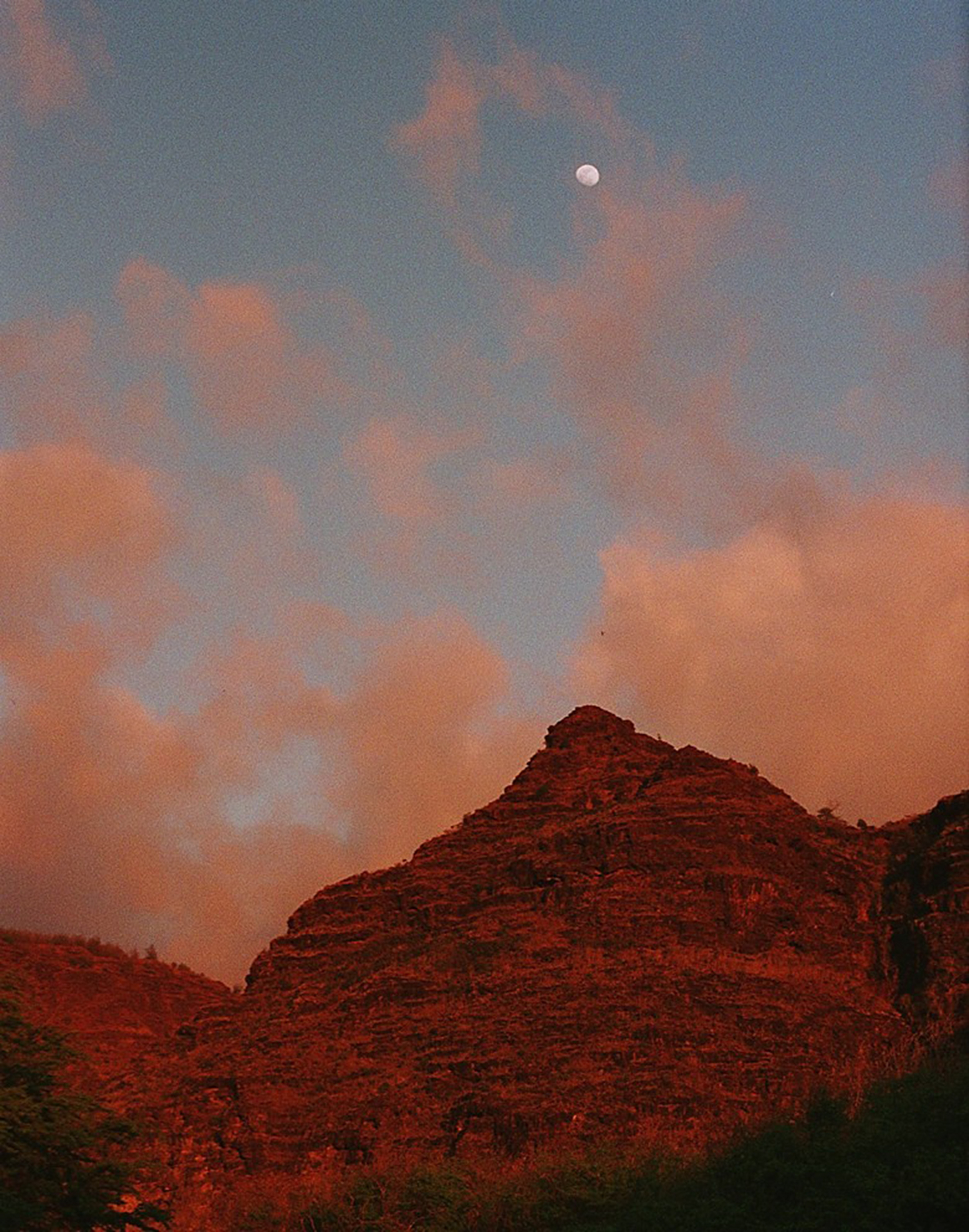 Polihale Coast, Kauai 3  35mm Color Photograp