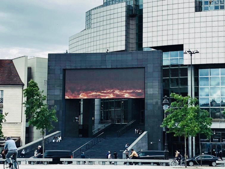 Publicity of the world premiere