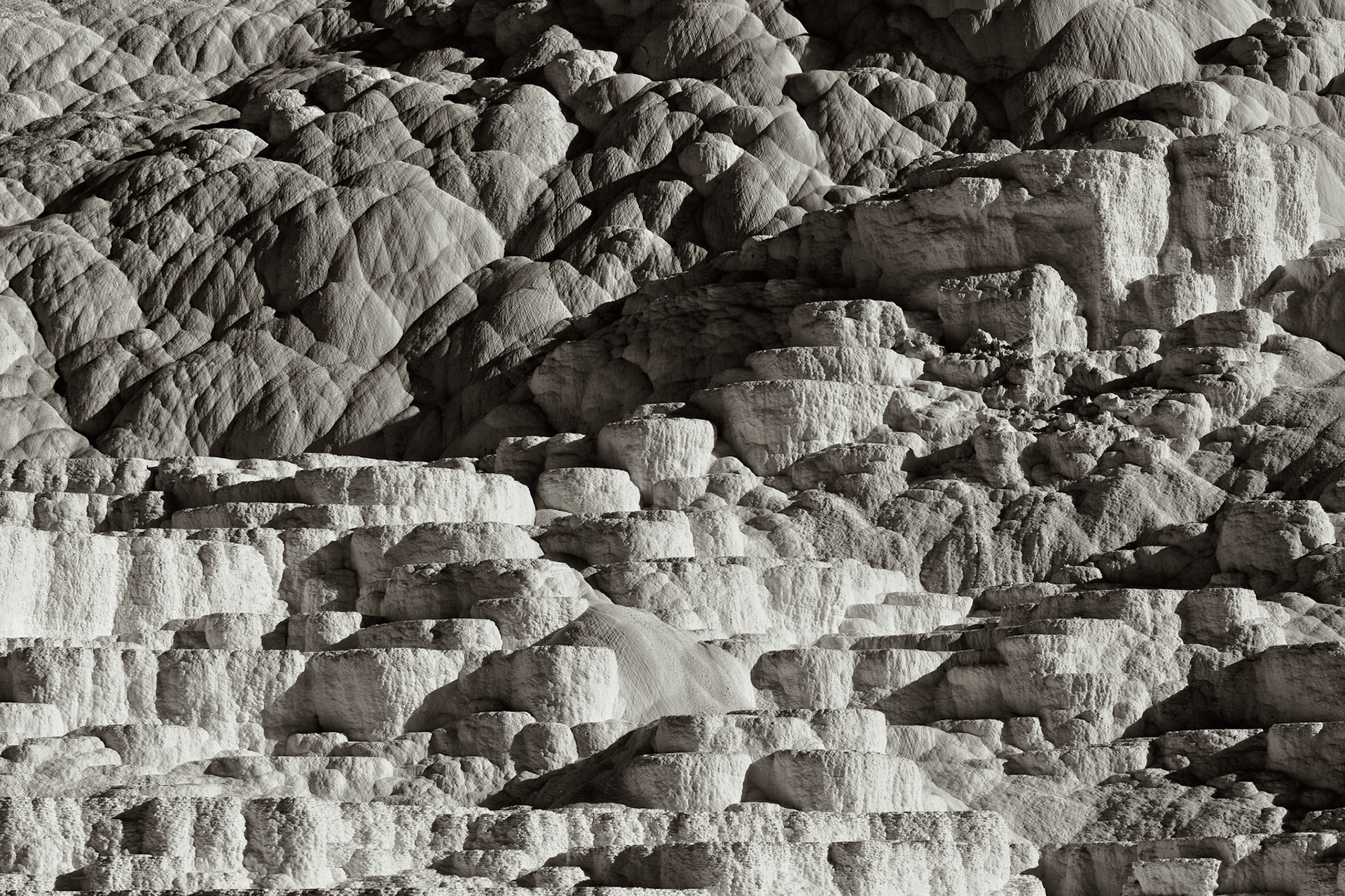 Mound Terrace at Mammoth Hot Springs