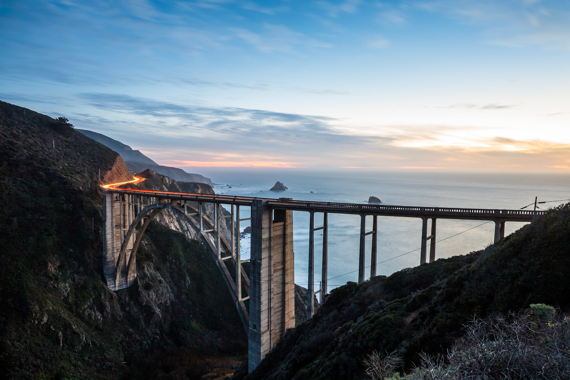 Bixby Bridge Sunset