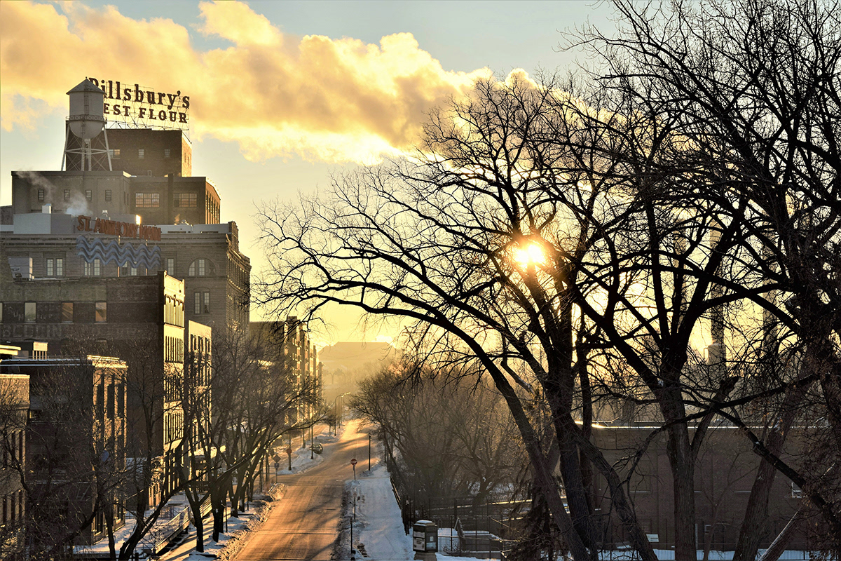 January Morning, Main Street