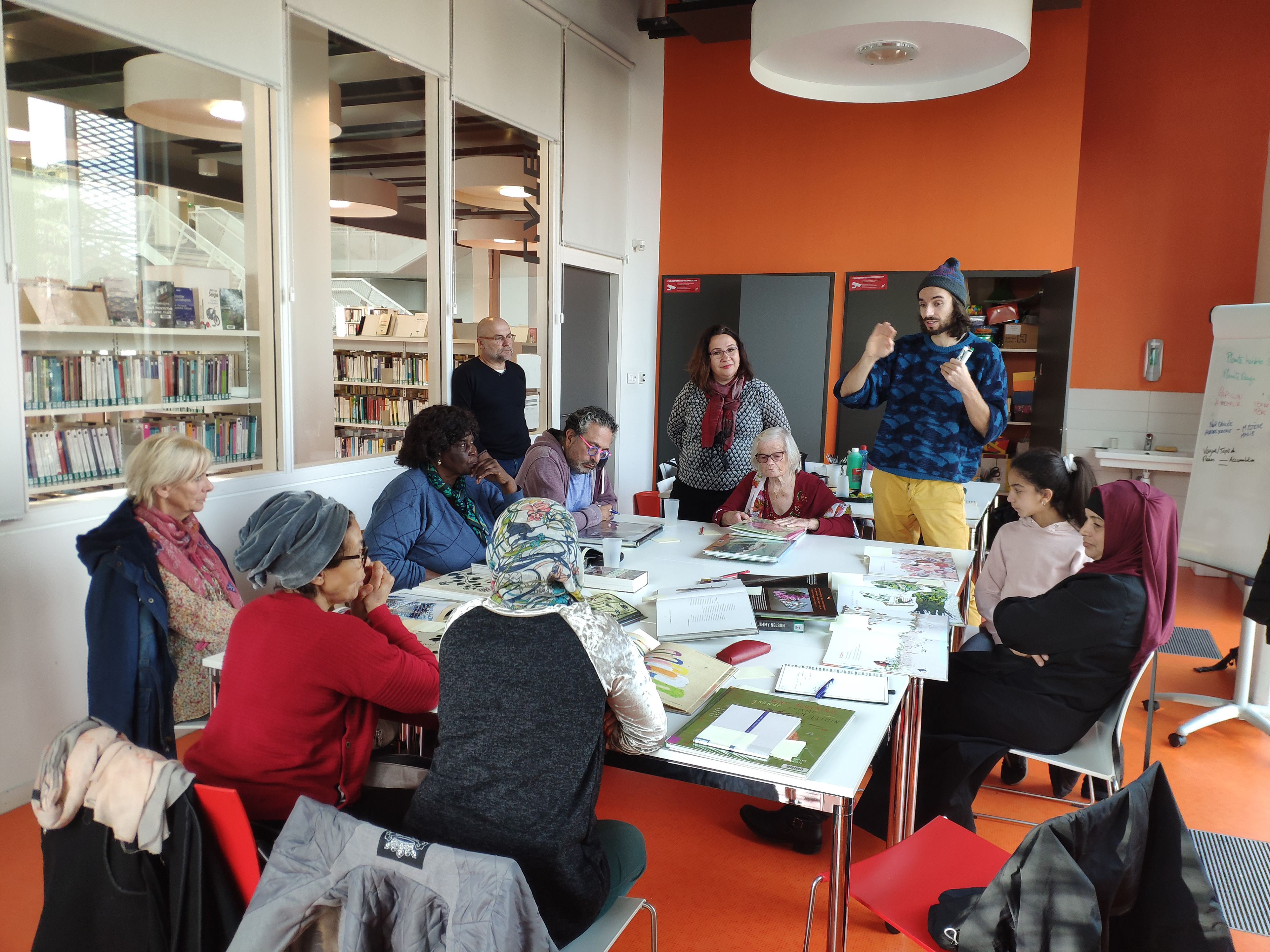 Concept research, round tables about each participant desire of expression