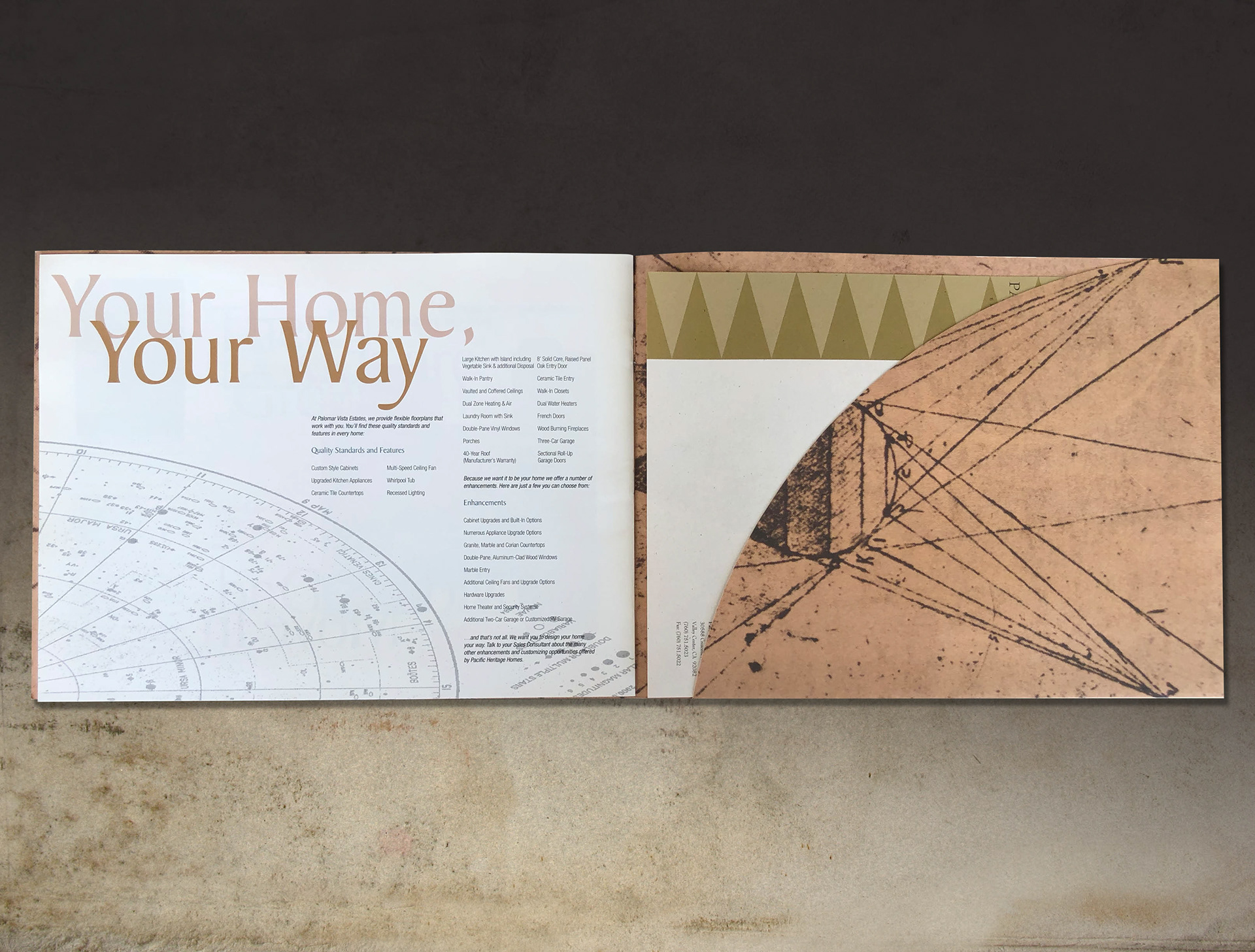 final spread w/die cut pocket