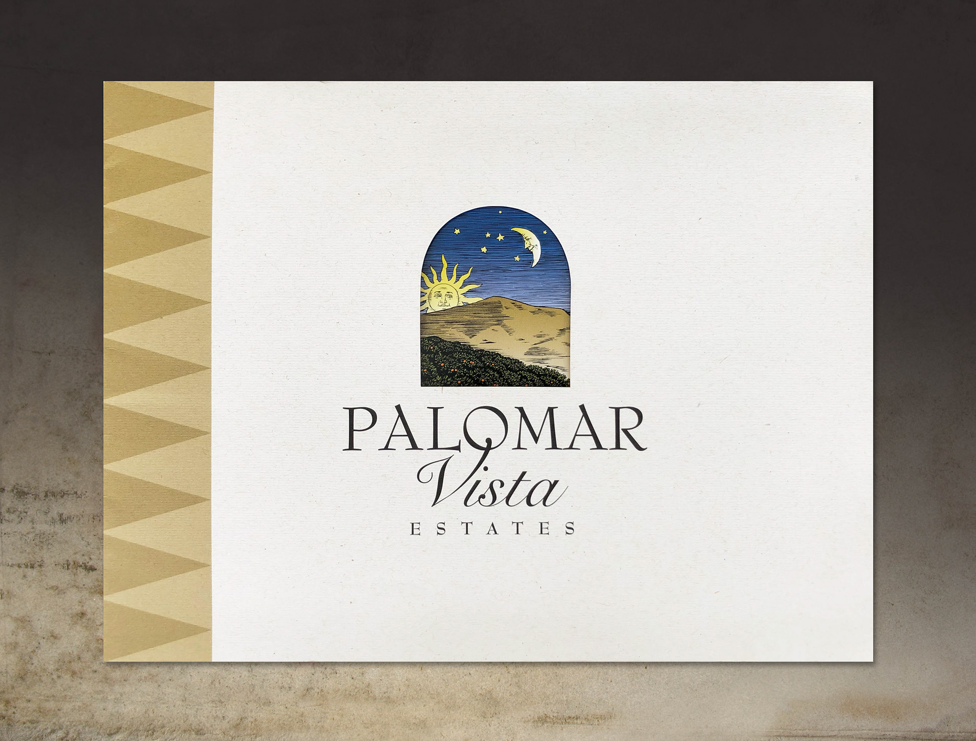 sales brochure cover