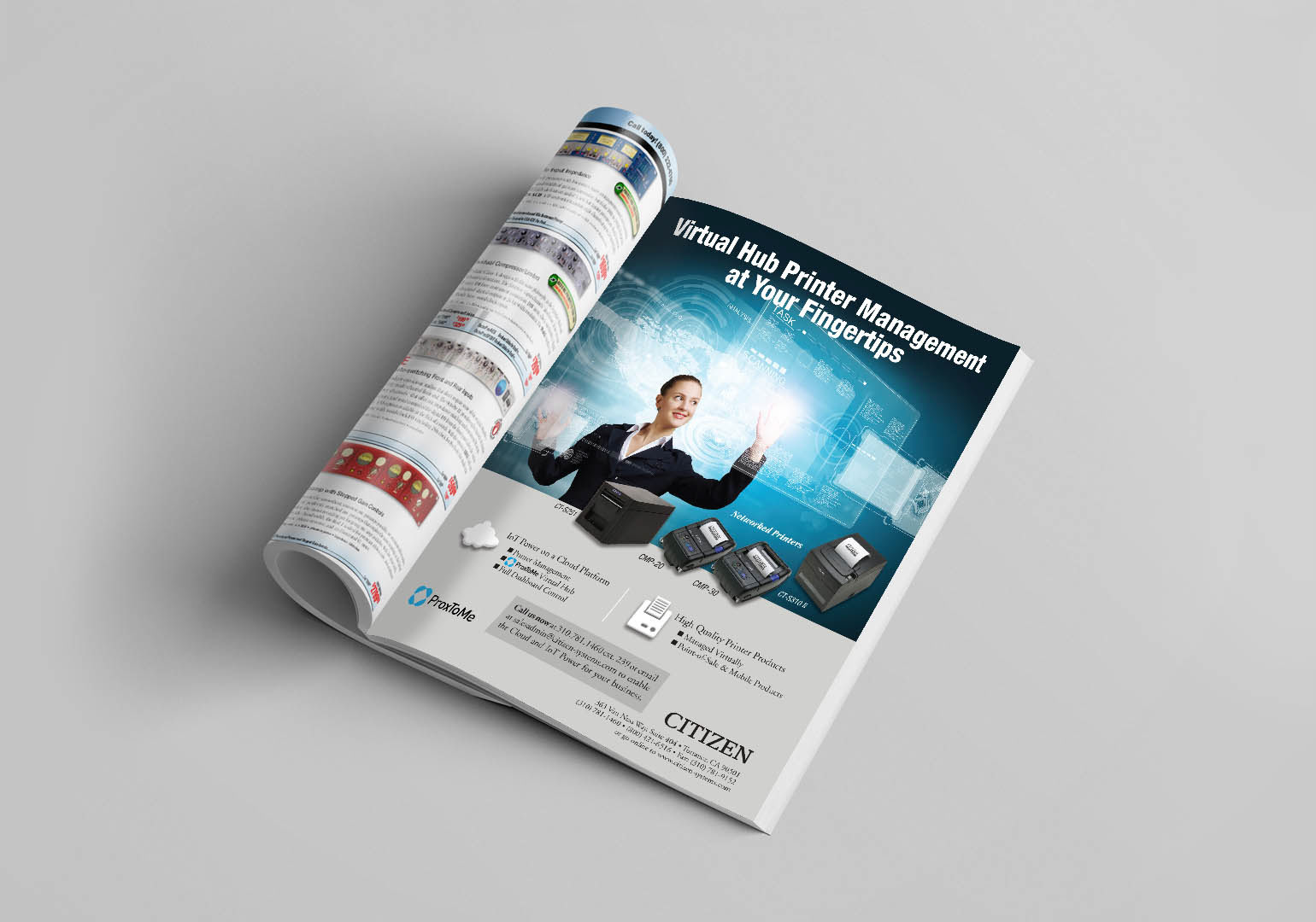 print ad, business printers