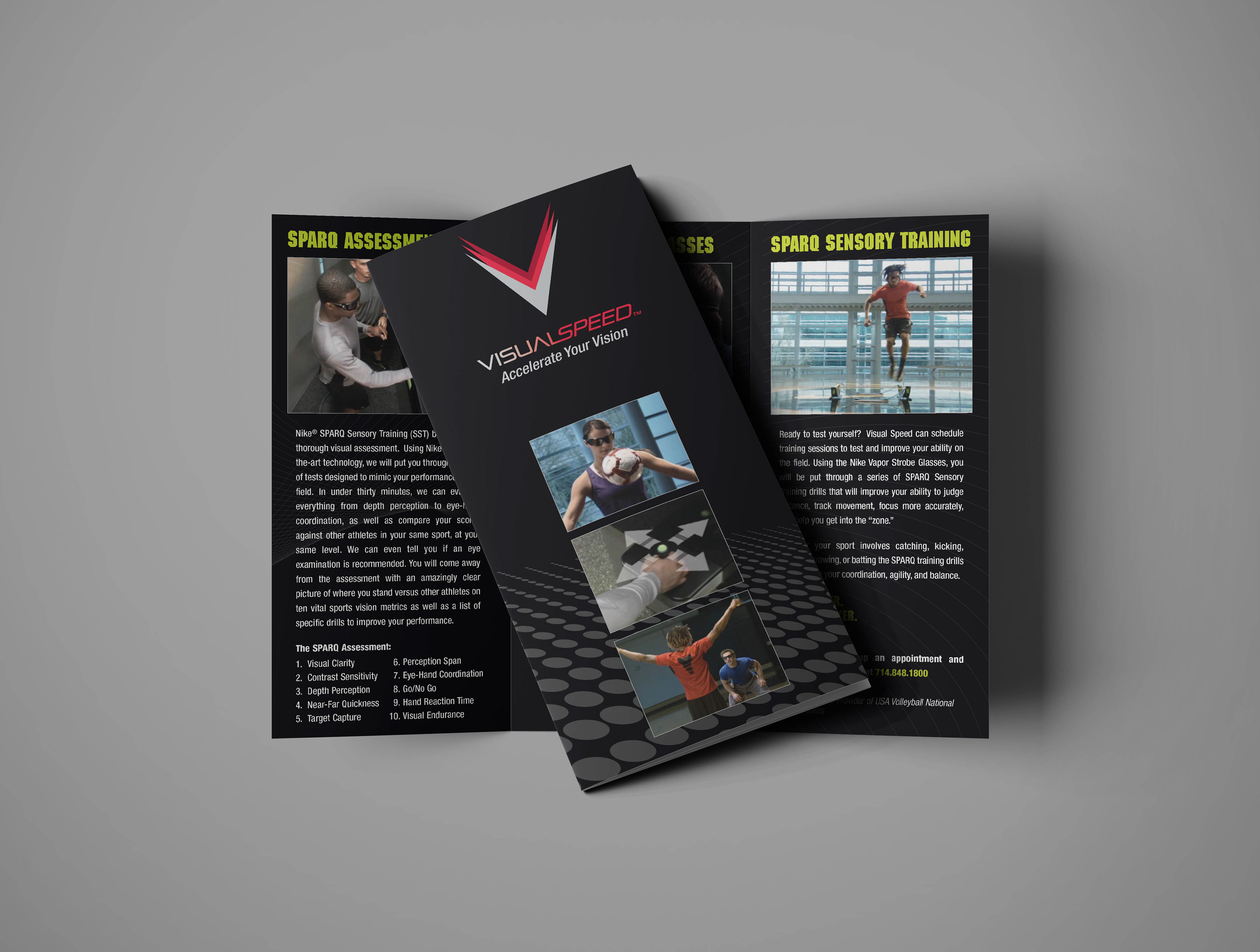 trifold sales brochure
