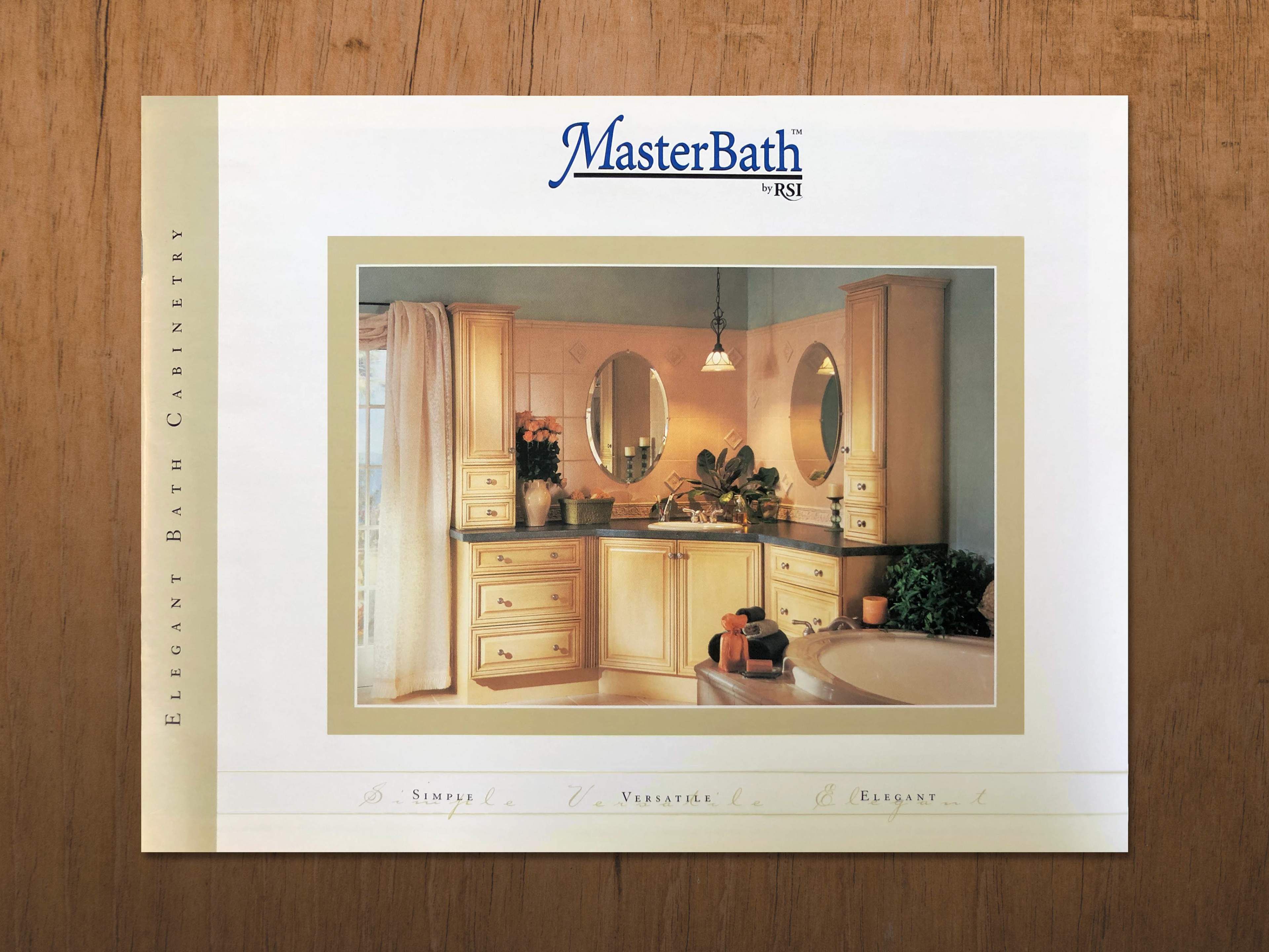 MasterBath product brand: brochure cover