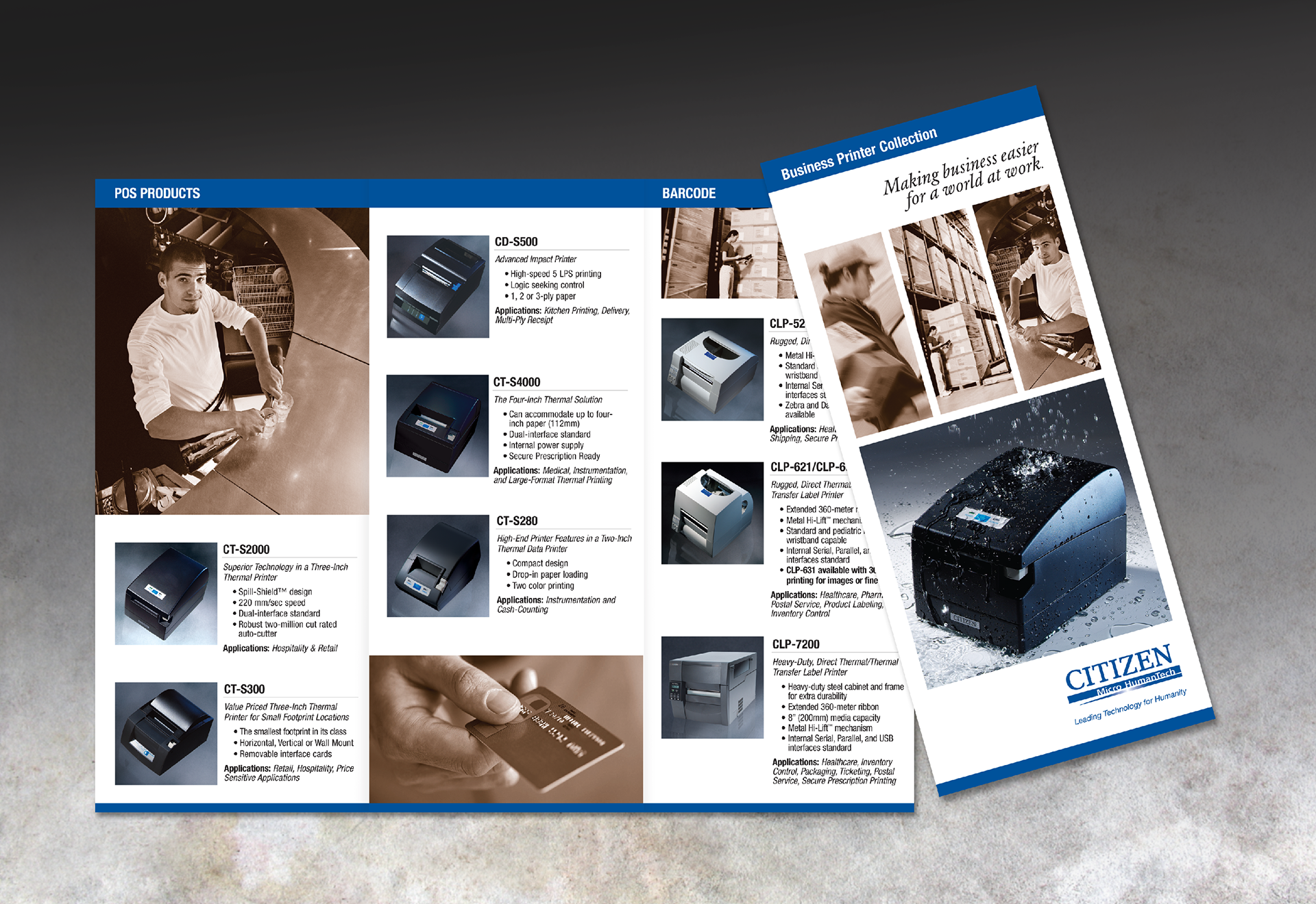 brochure: business printers
