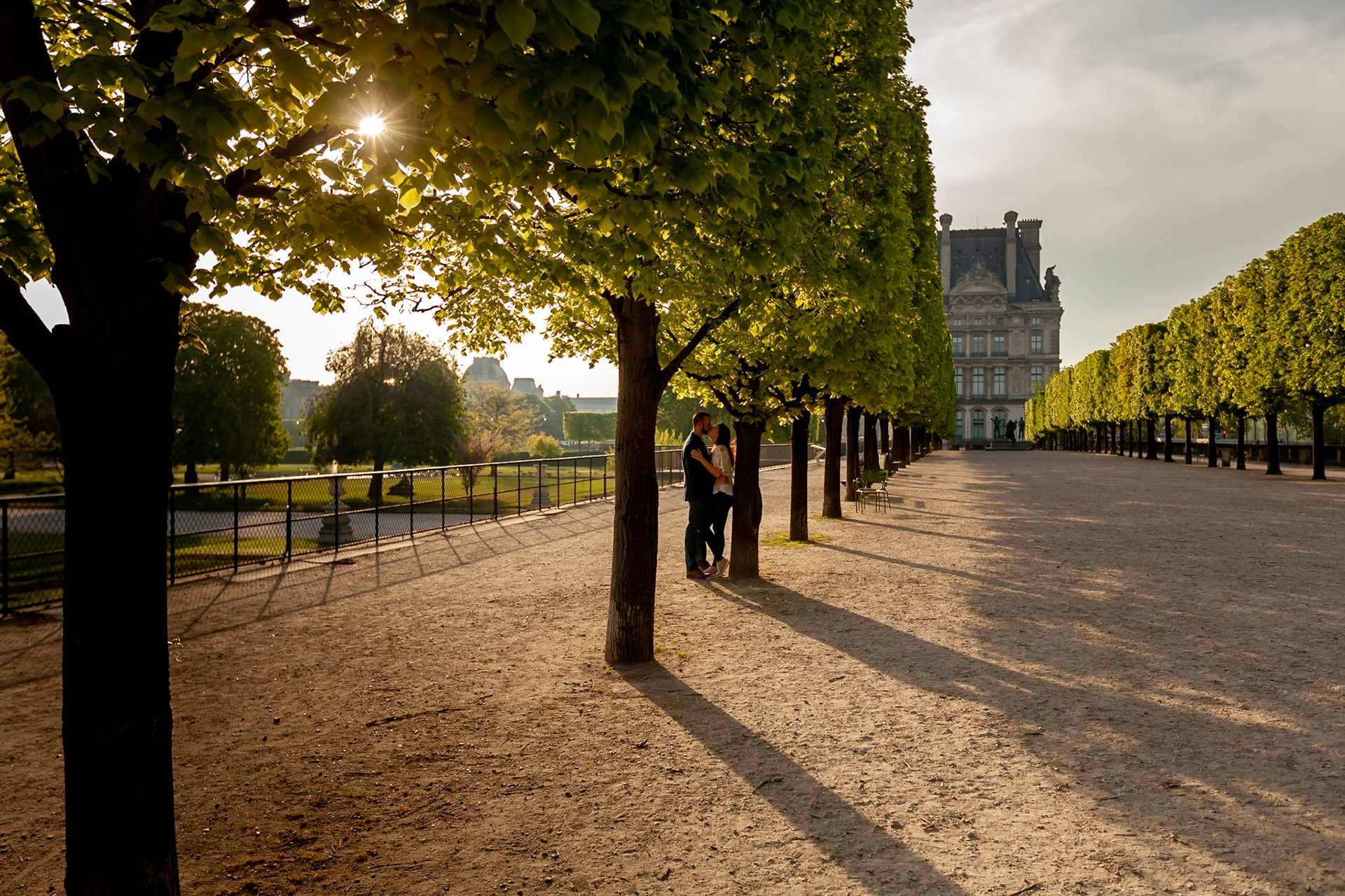 Alone at last - Jardin des Tuileries, Palais Royal, Paris, France.