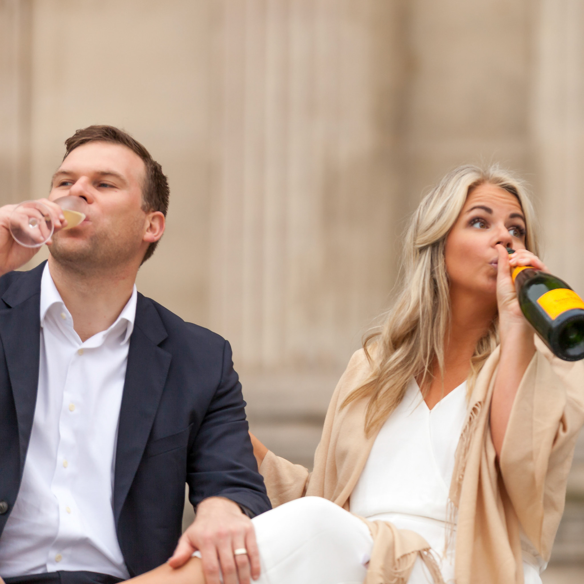 Champagne Celebrations! SHE SAID YES!!! - Paris, France