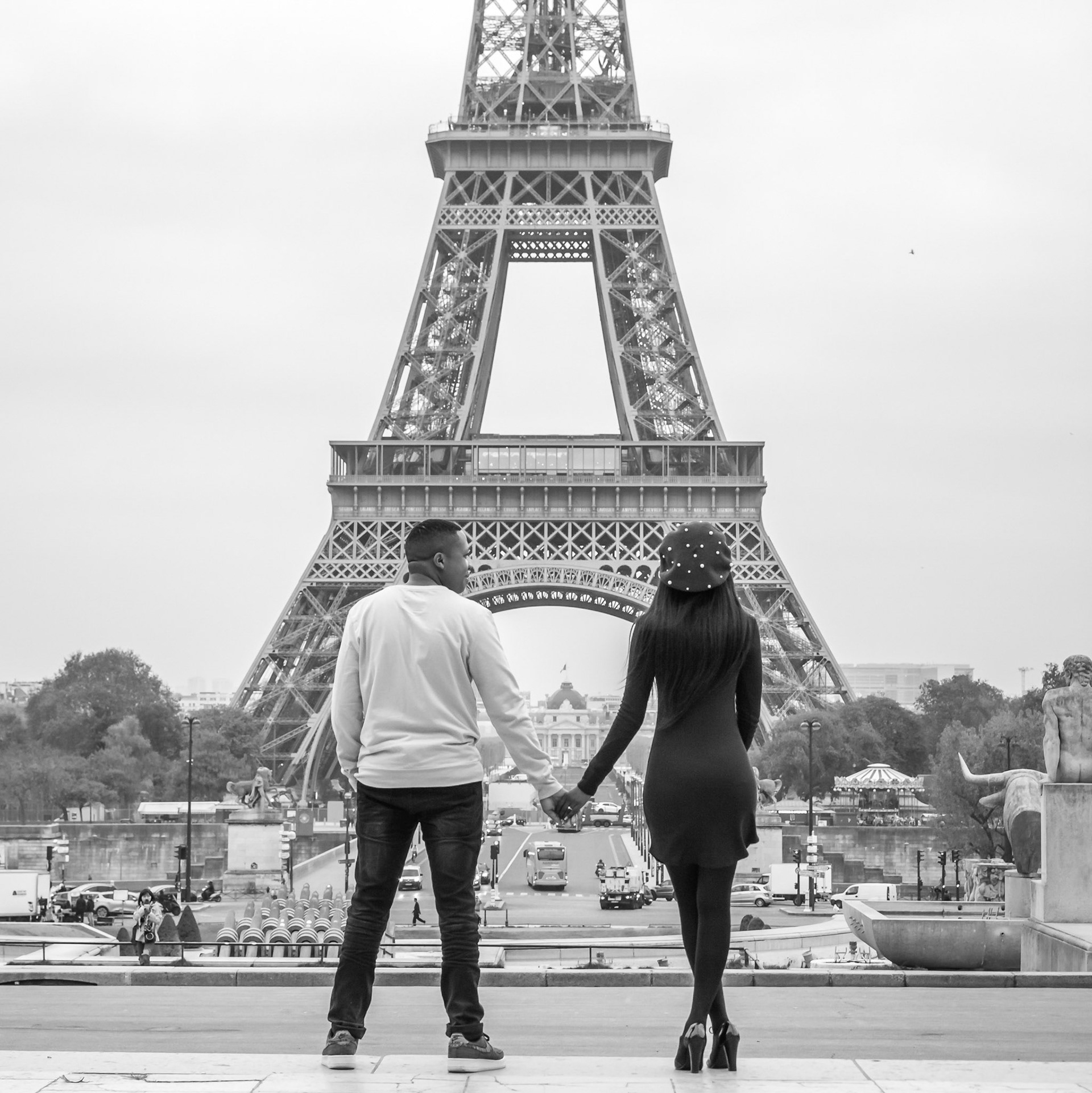 I want to spend every day as happy as this one - Trocadero, Paris, France