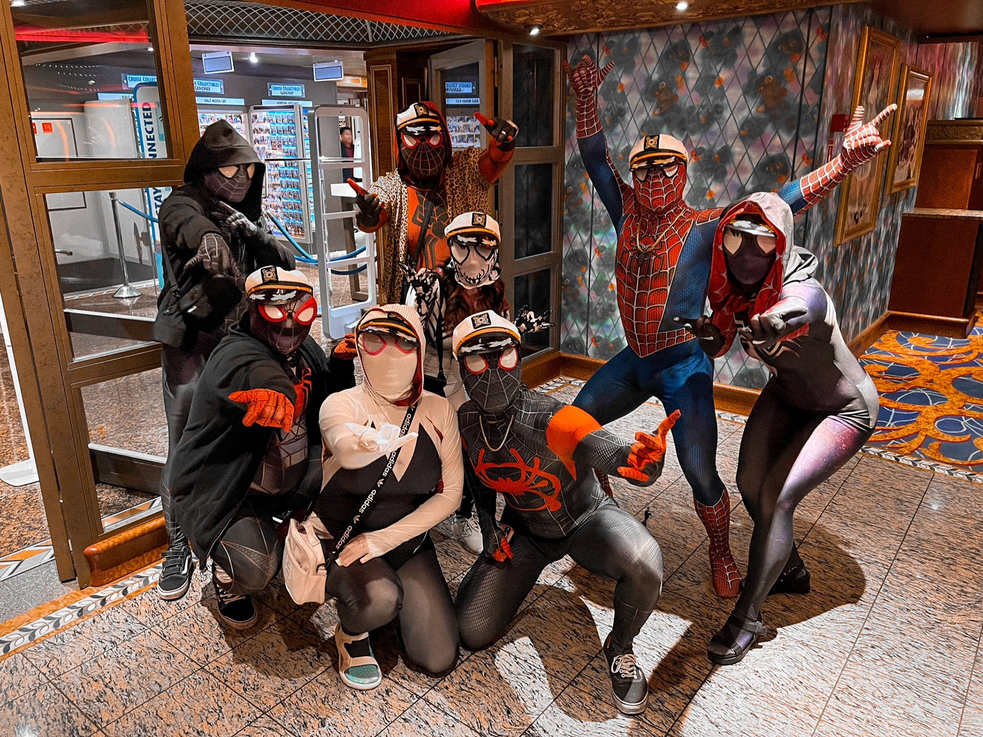 Different universes of Spiderman