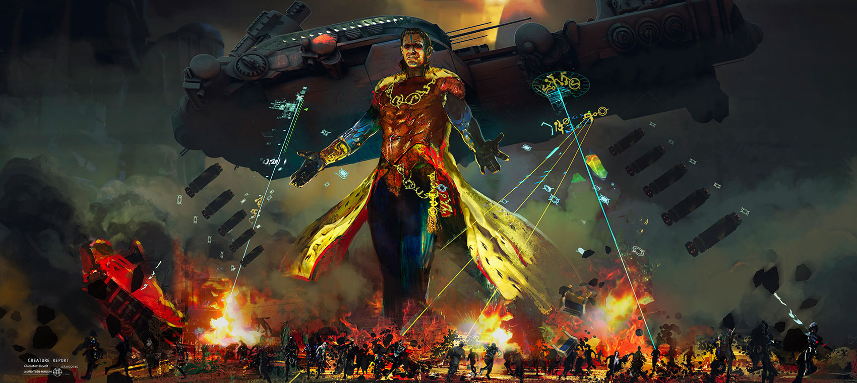 Grand Master hologram: gladiators revolt