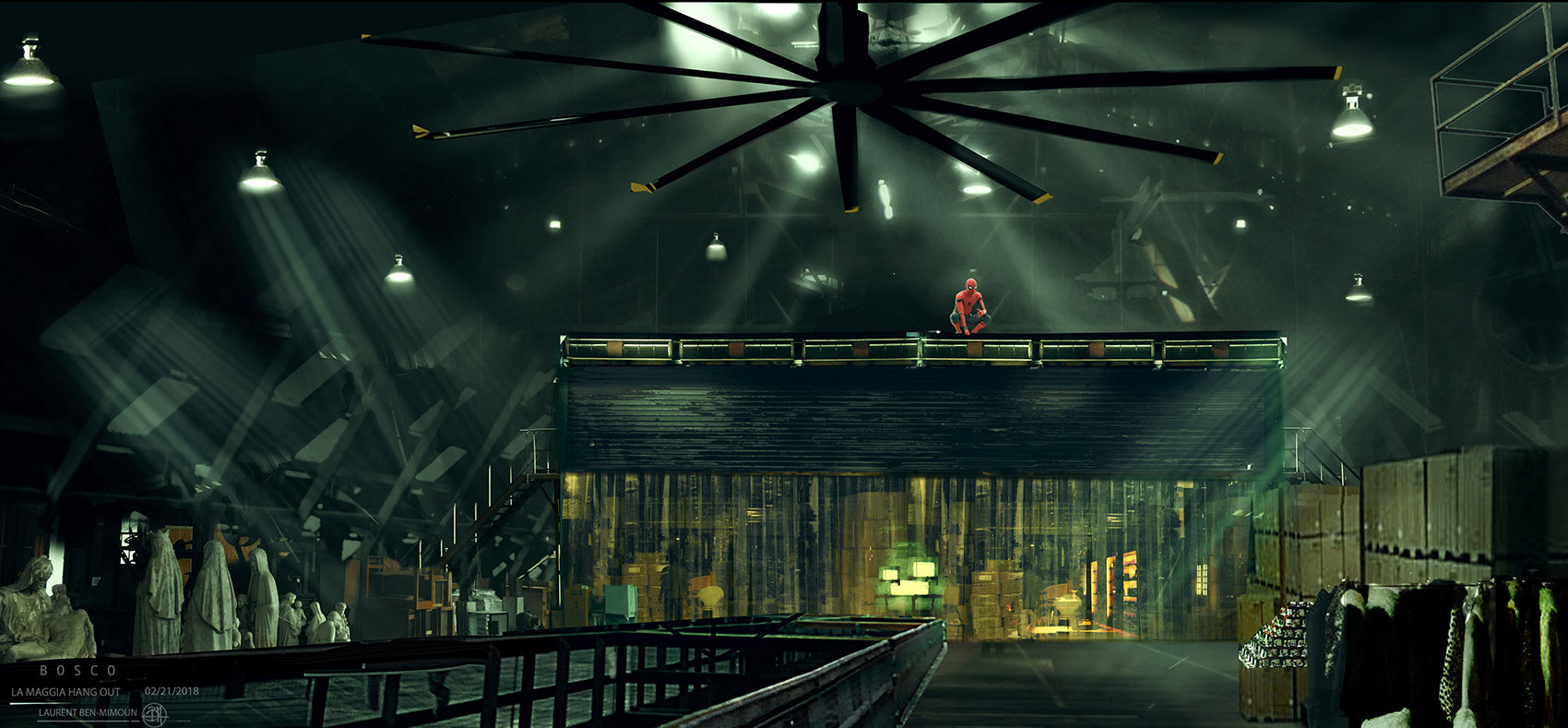 Spiderman: far from home: : Gangsters hide out Ext