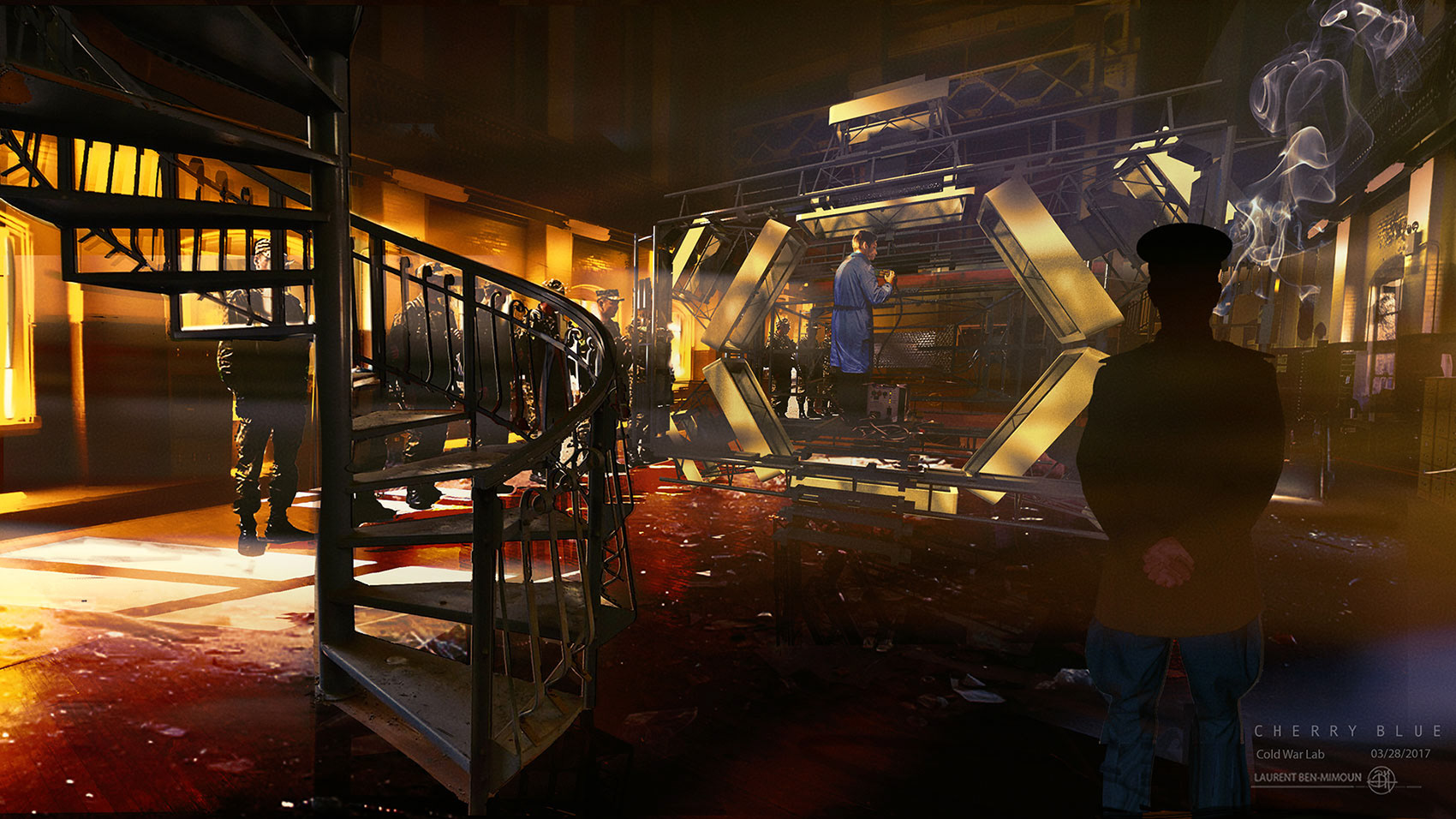 AntMan & The Wasp: circa 70 early Quantum gate