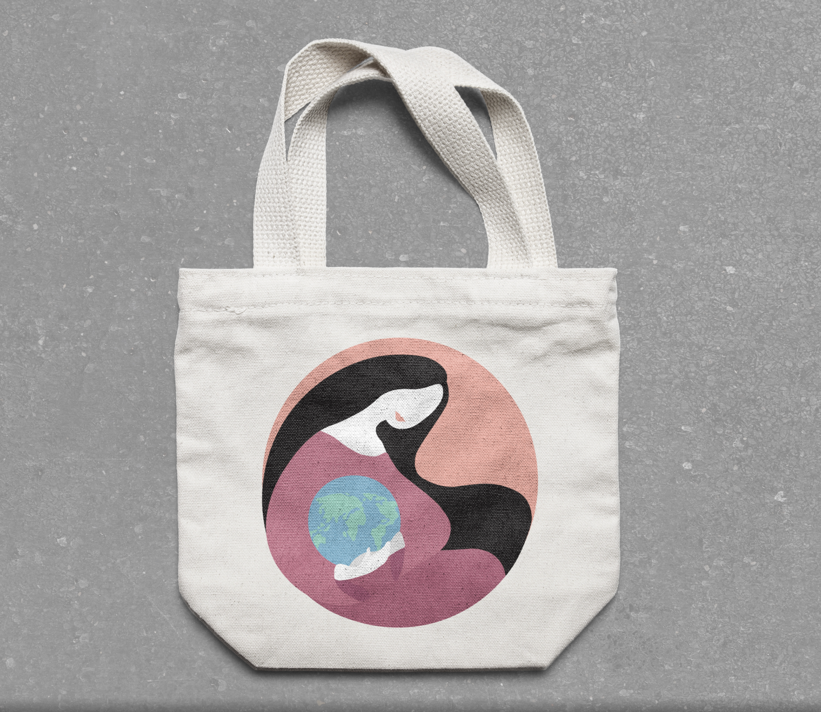 Responsibility - I created a print of patcha mama (earth godess). For this design to not be contradictory I needed something that would leave a positive impact on the environment, therefore this print is on a reusable tote bag.