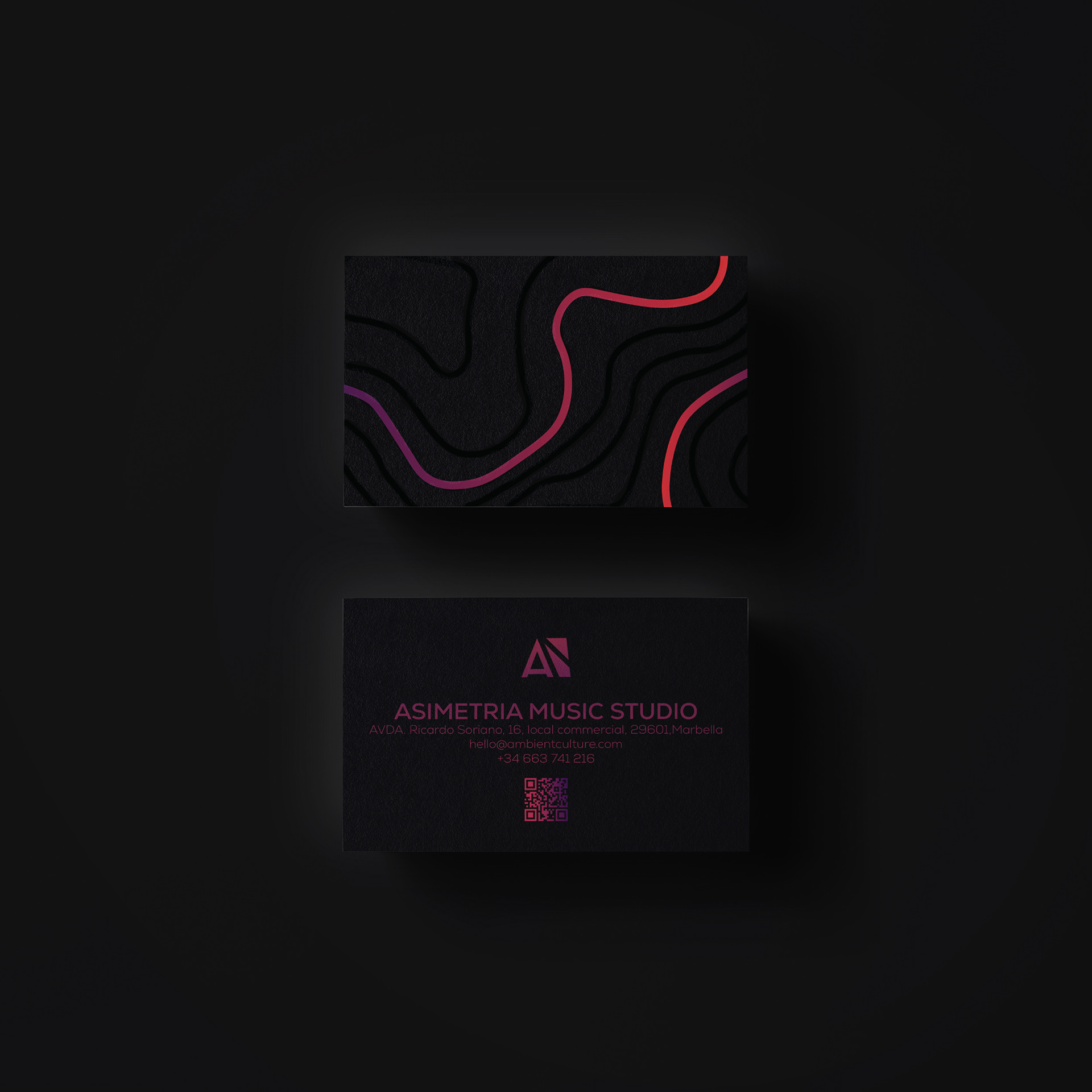 Asimetria Business Cards