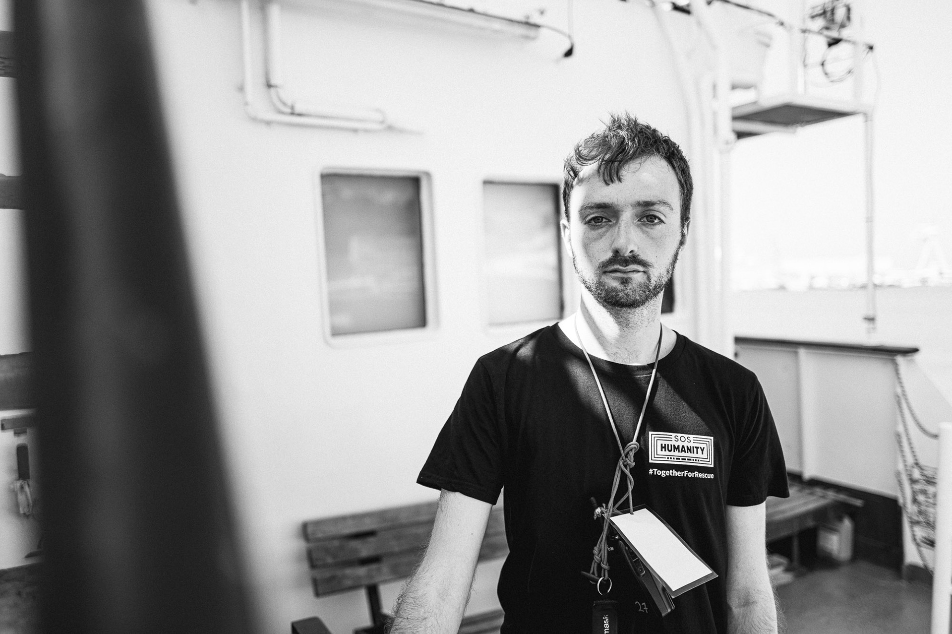 Disembarkation SOS Humanity 1 in Ancona Italy