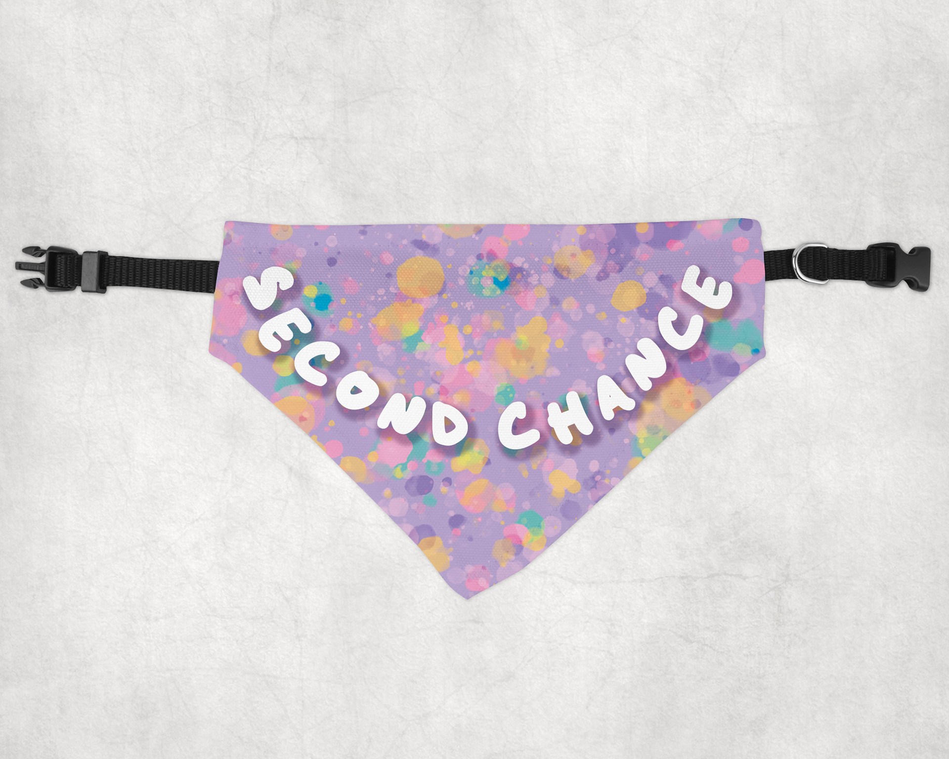 Bandana to be worn by adopted pet