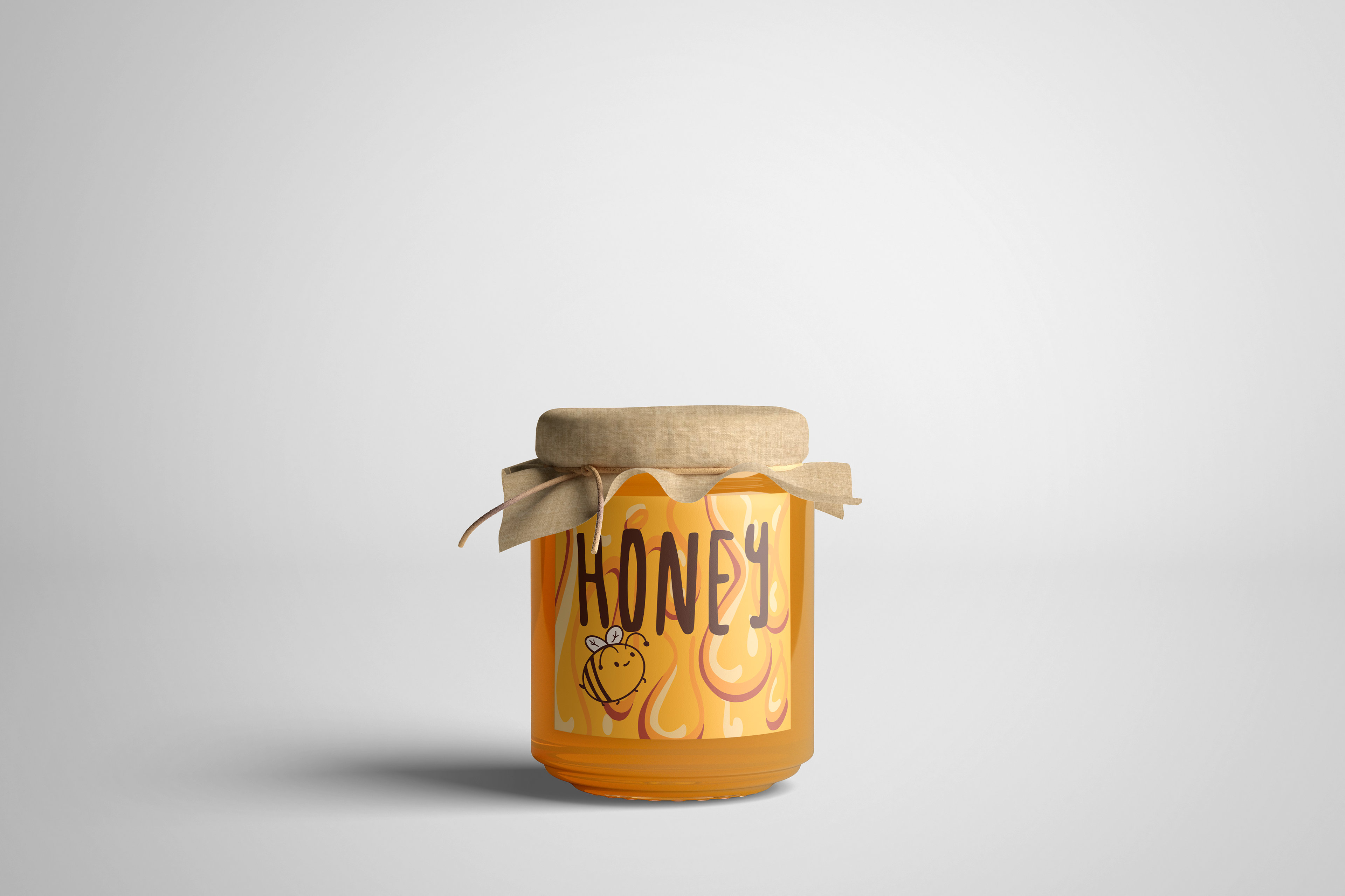 Promotional Honey Jar