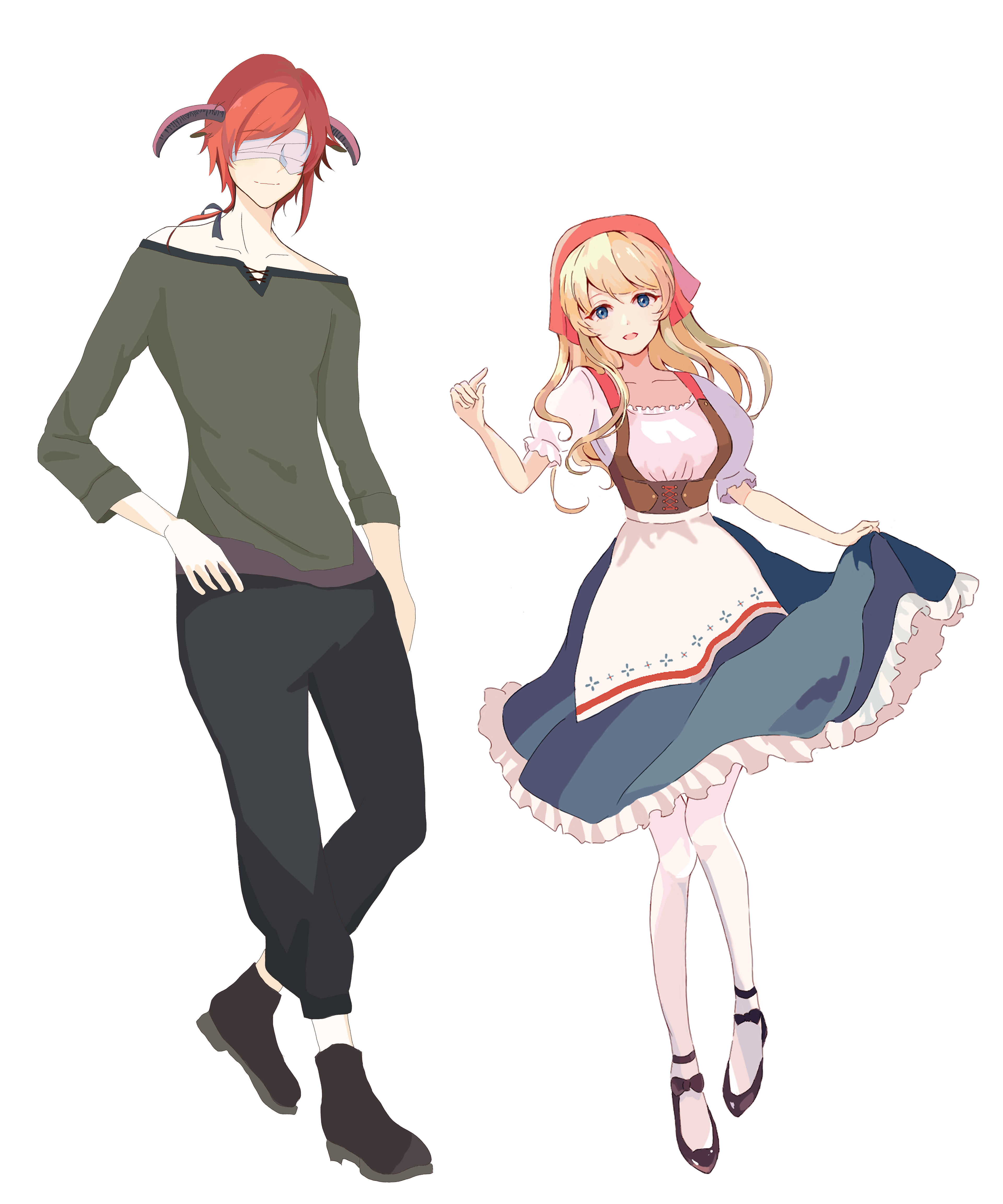 創作キャラクター ロゼ、ソフィア