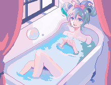ゆめかわバスタイム