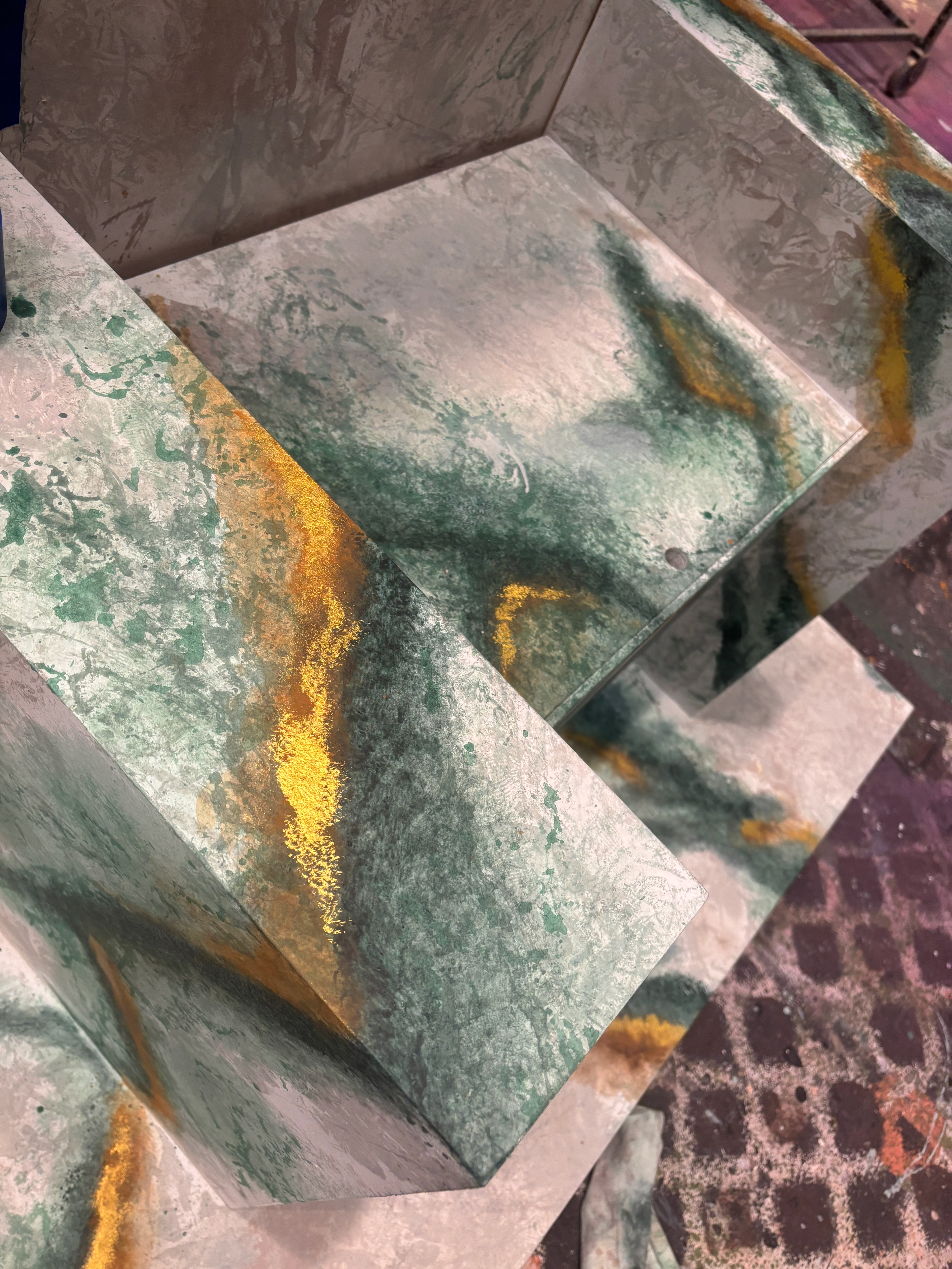 Throne Marble Detail