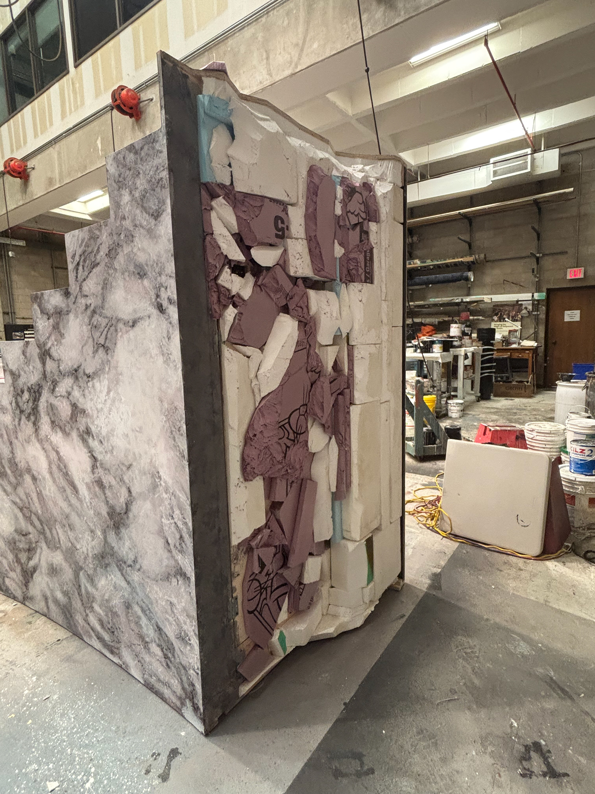 Cavern Rock Foam Carving