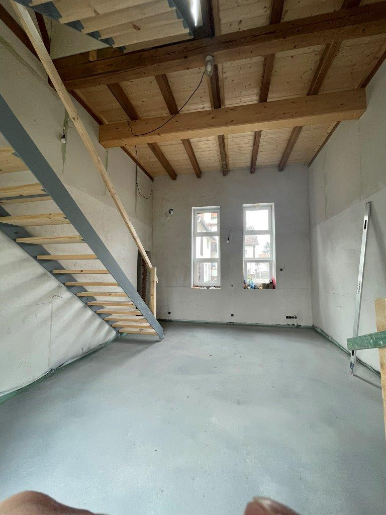Treppe im Bau
