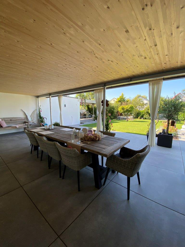 Essbereich im Freien