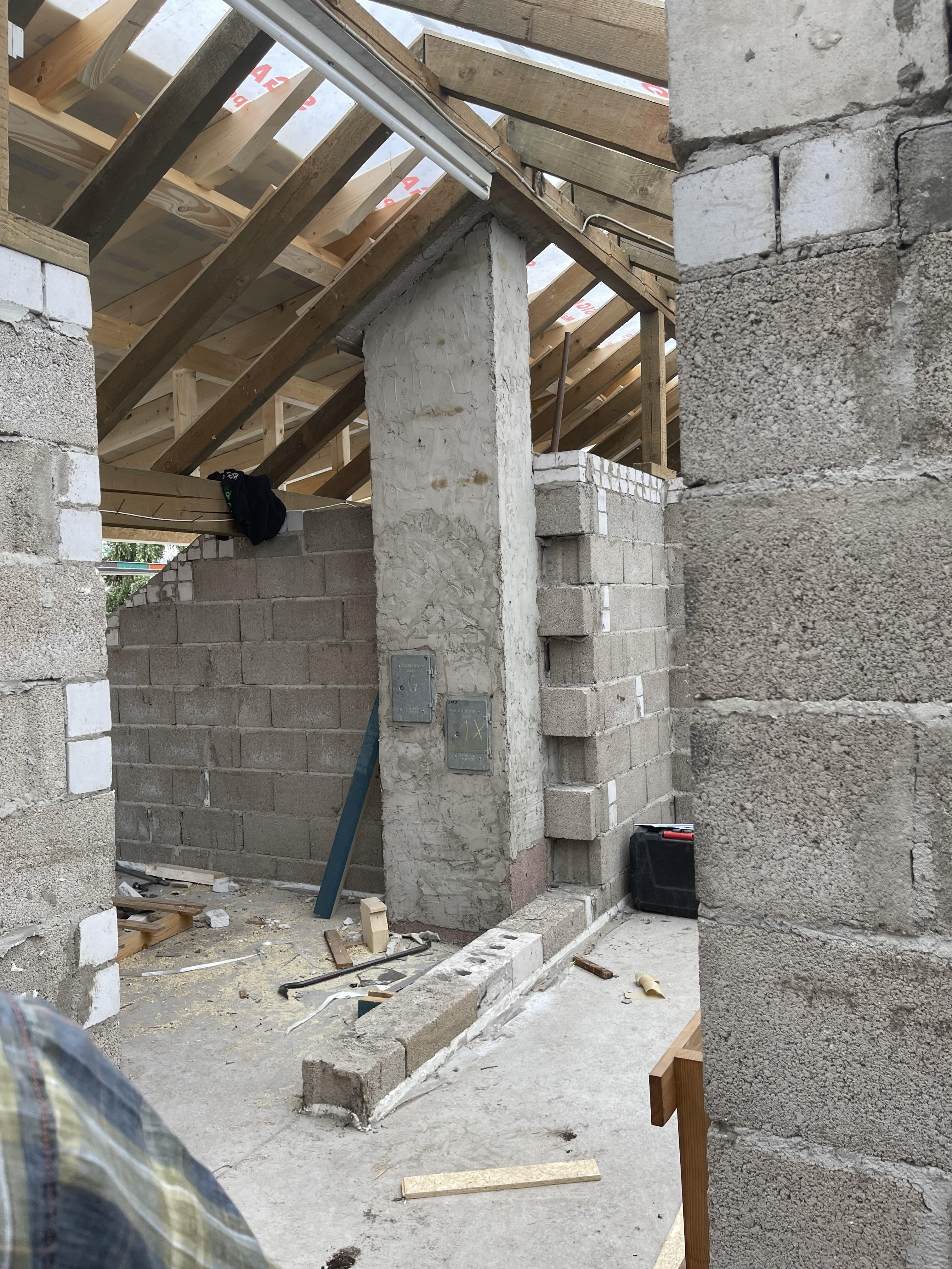 neue Gaube wird aufgesattelt