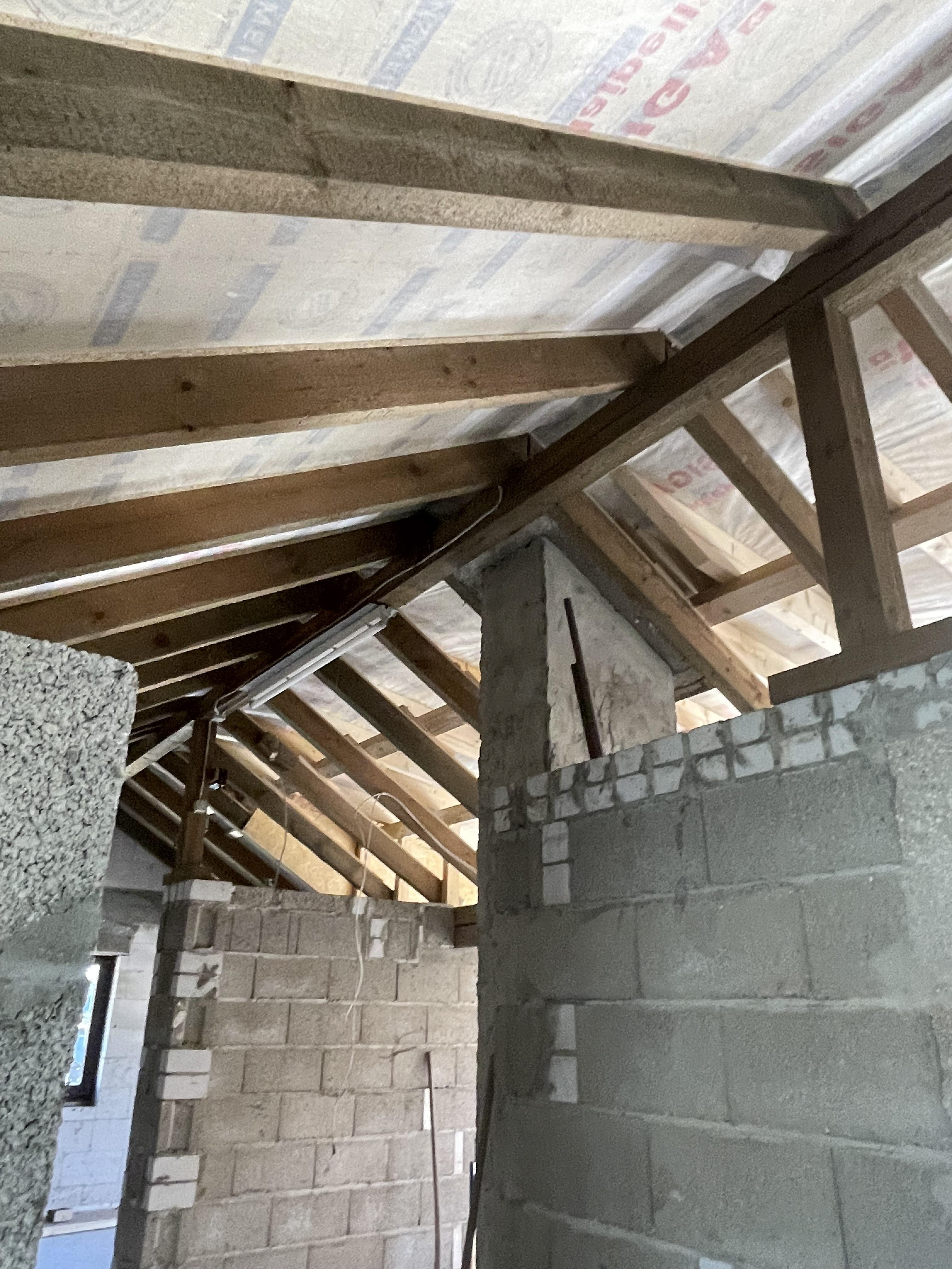 Aufsparrendämmung gelattet von innen