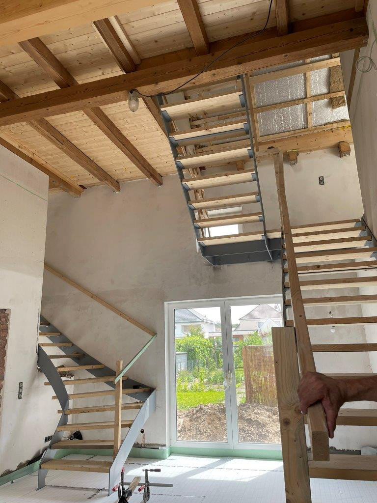 Treppen im Bau