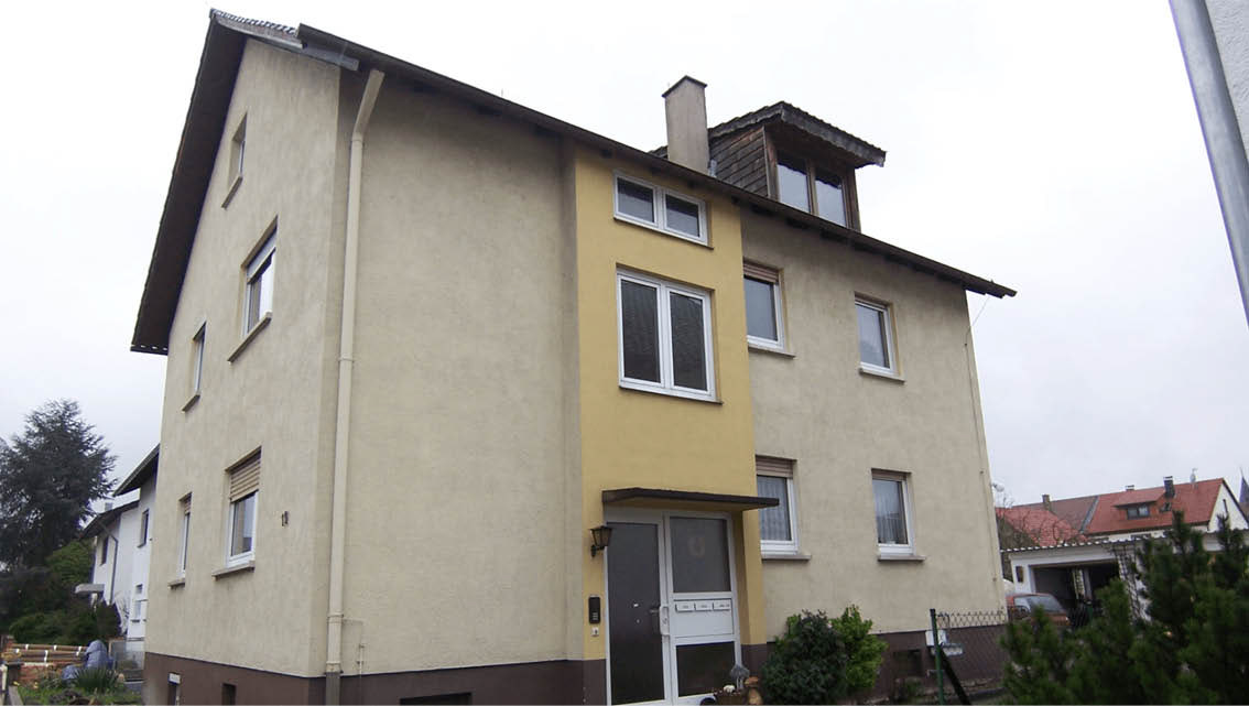 Außenansicht vorher