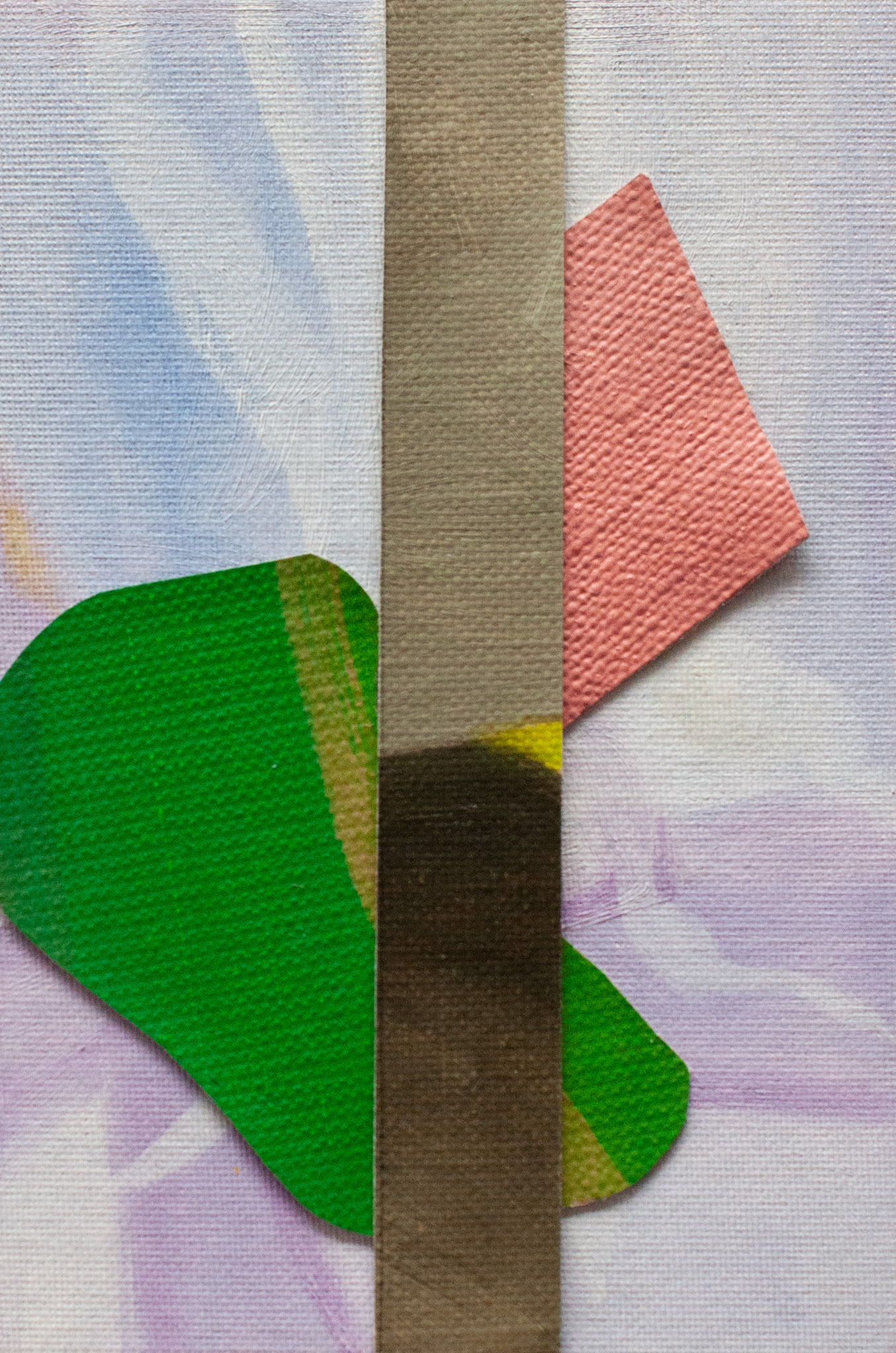 small collage painting