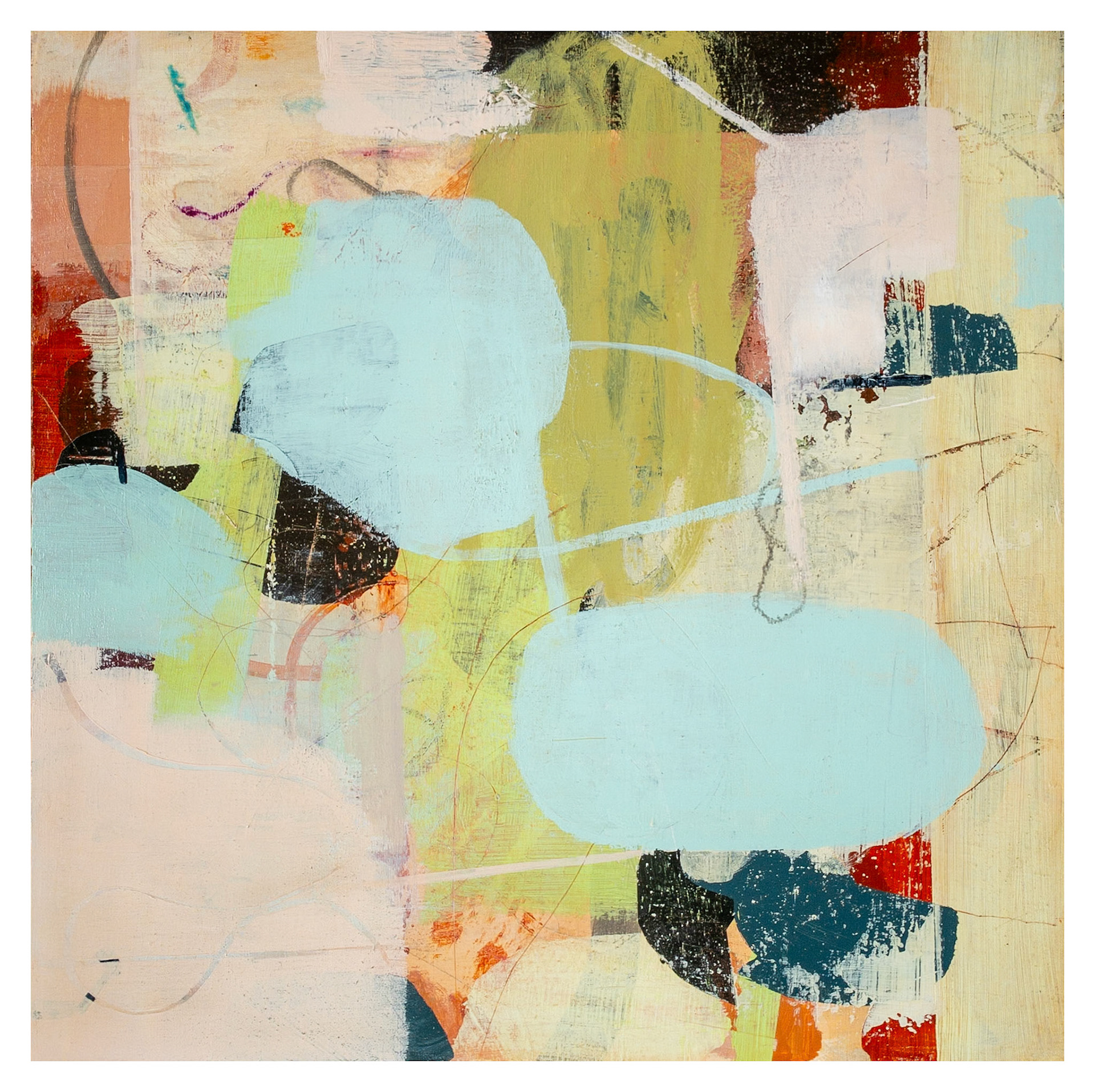 Mixed media on panel - 50 x 50 cm_0045