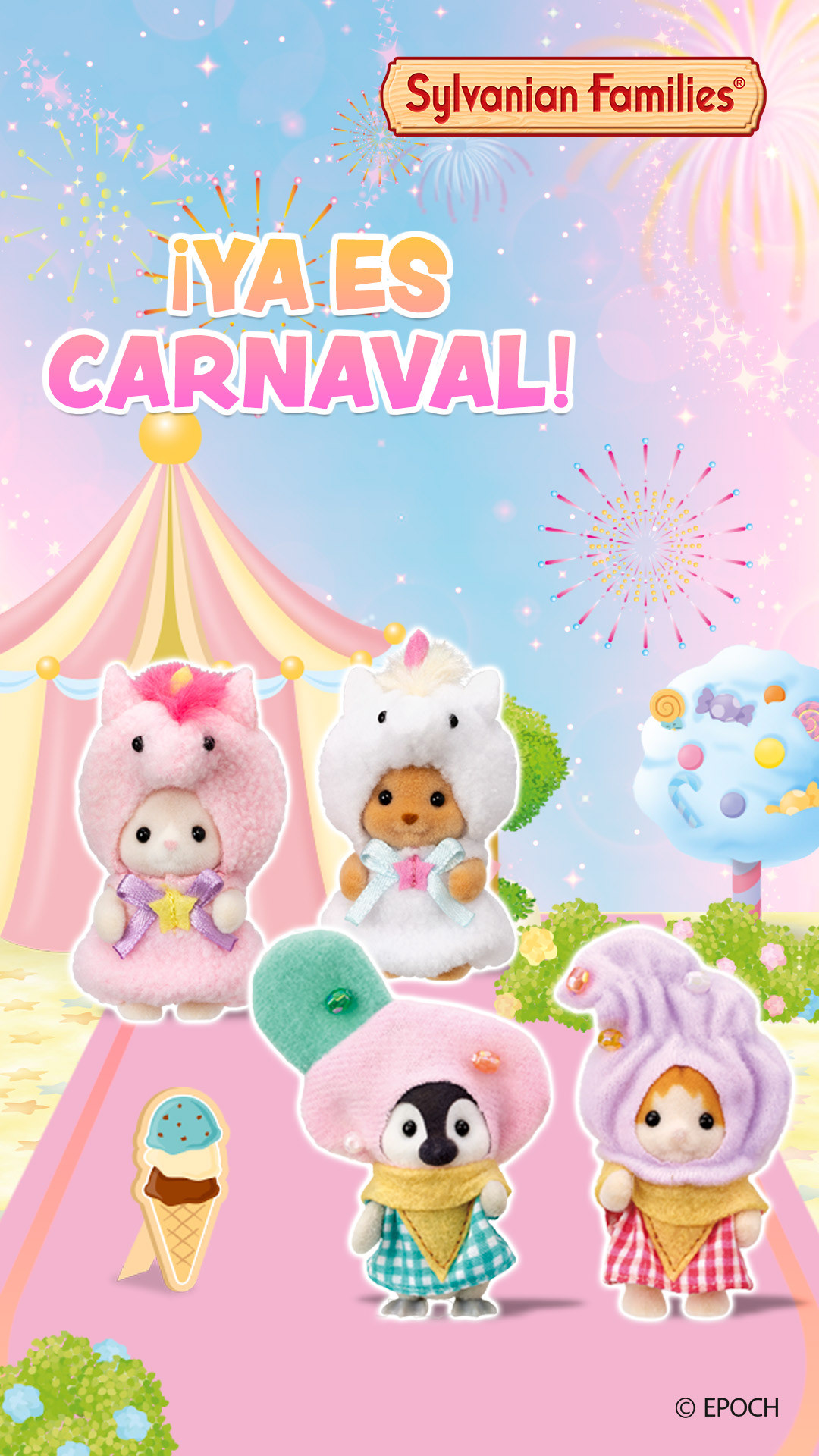 Story promocional temática Carnavales