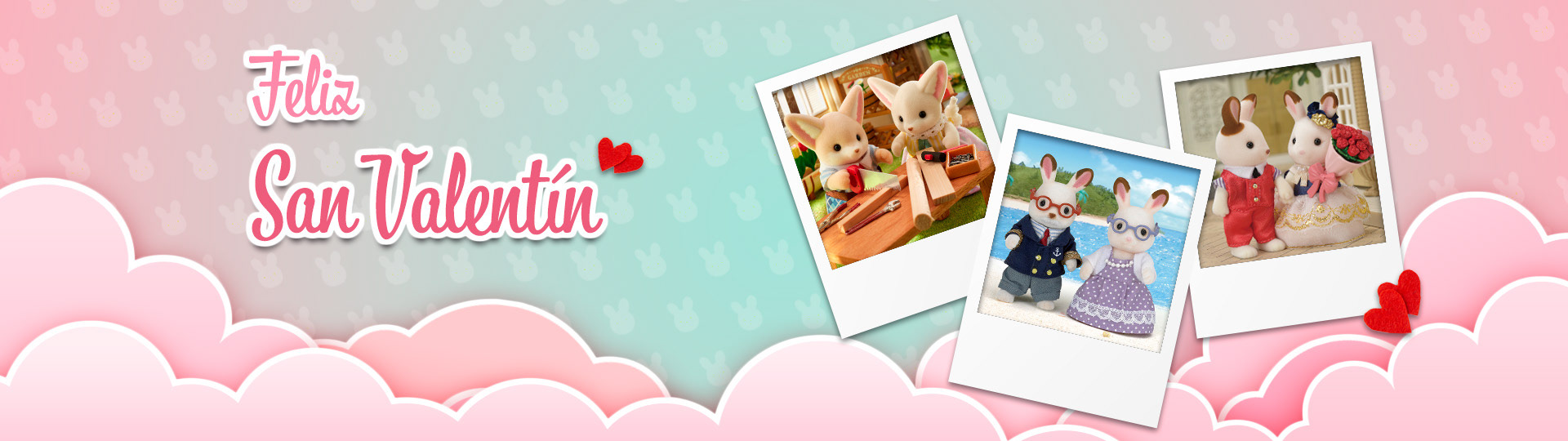 Banner portada e-commerce temática San Valentín