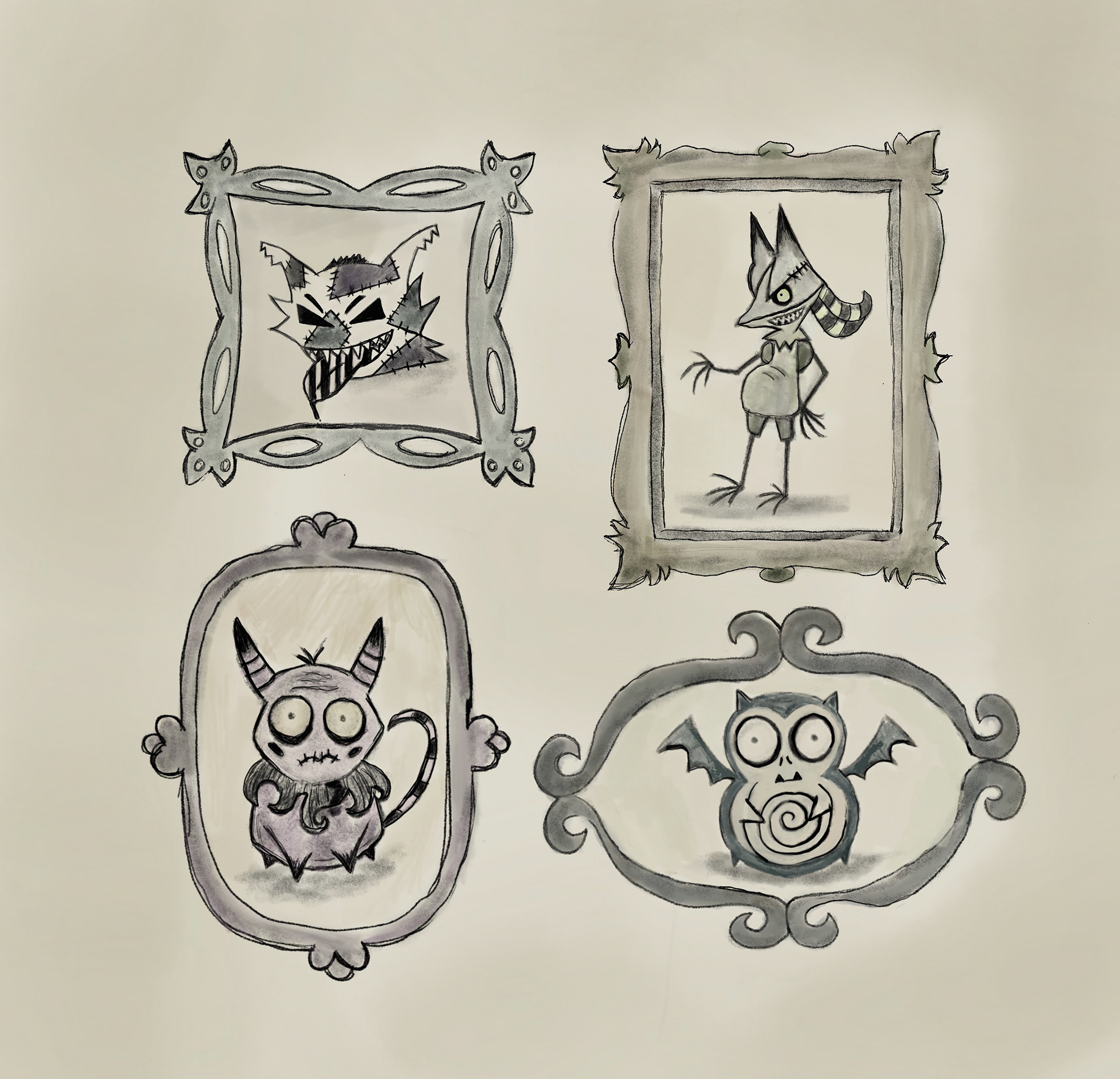 Spooky Pokemon Drawing