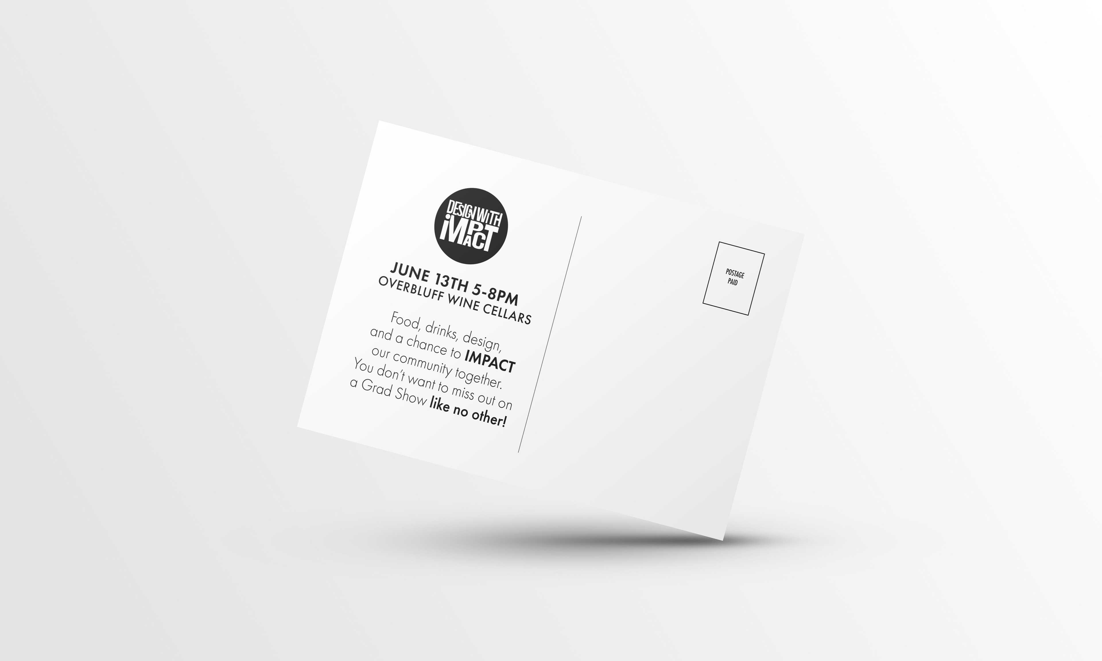 Back of Poster Mockup
