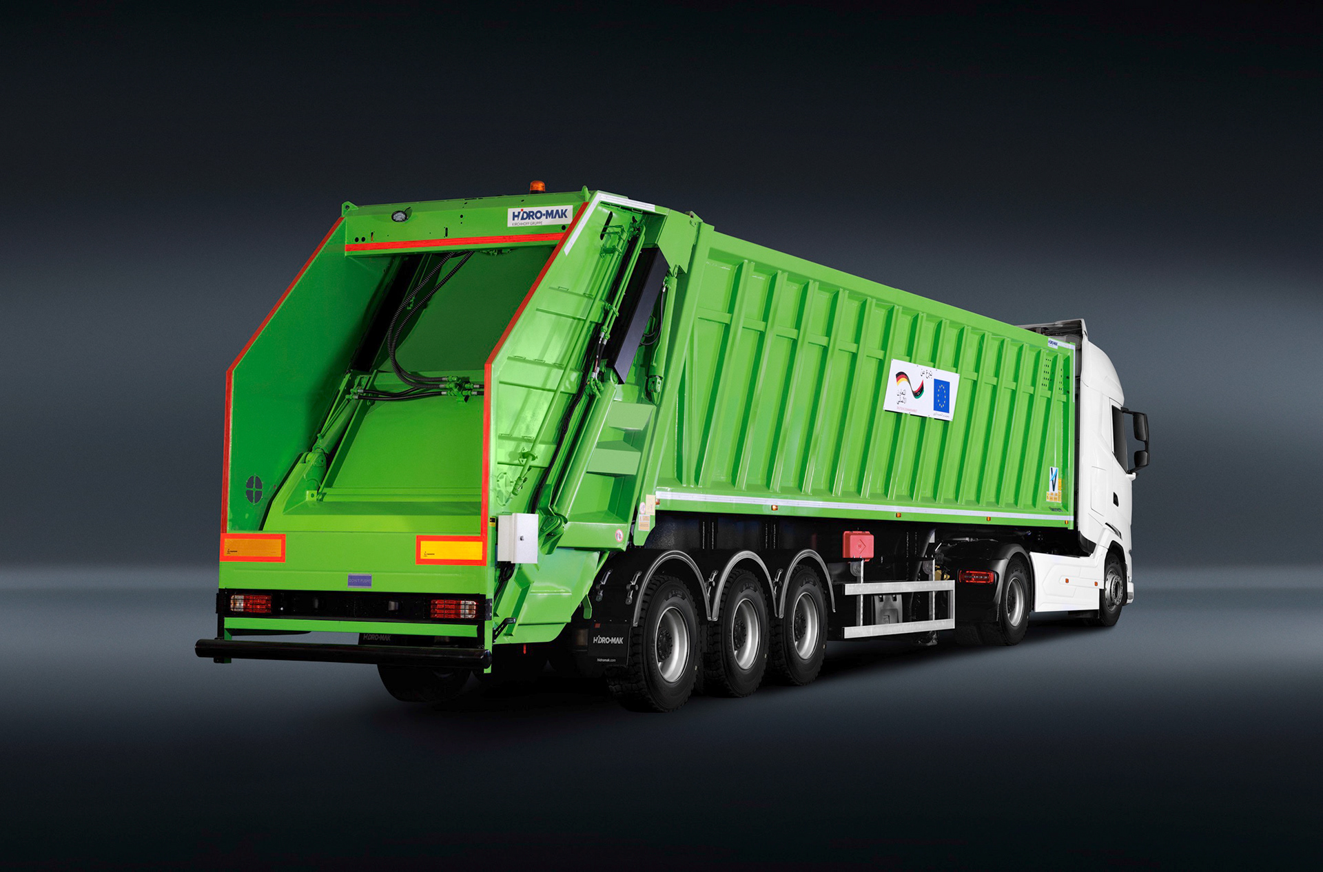 HİDROMAK ÇÖP KAMYONU FOTOĞRAF ÇEKİMİ