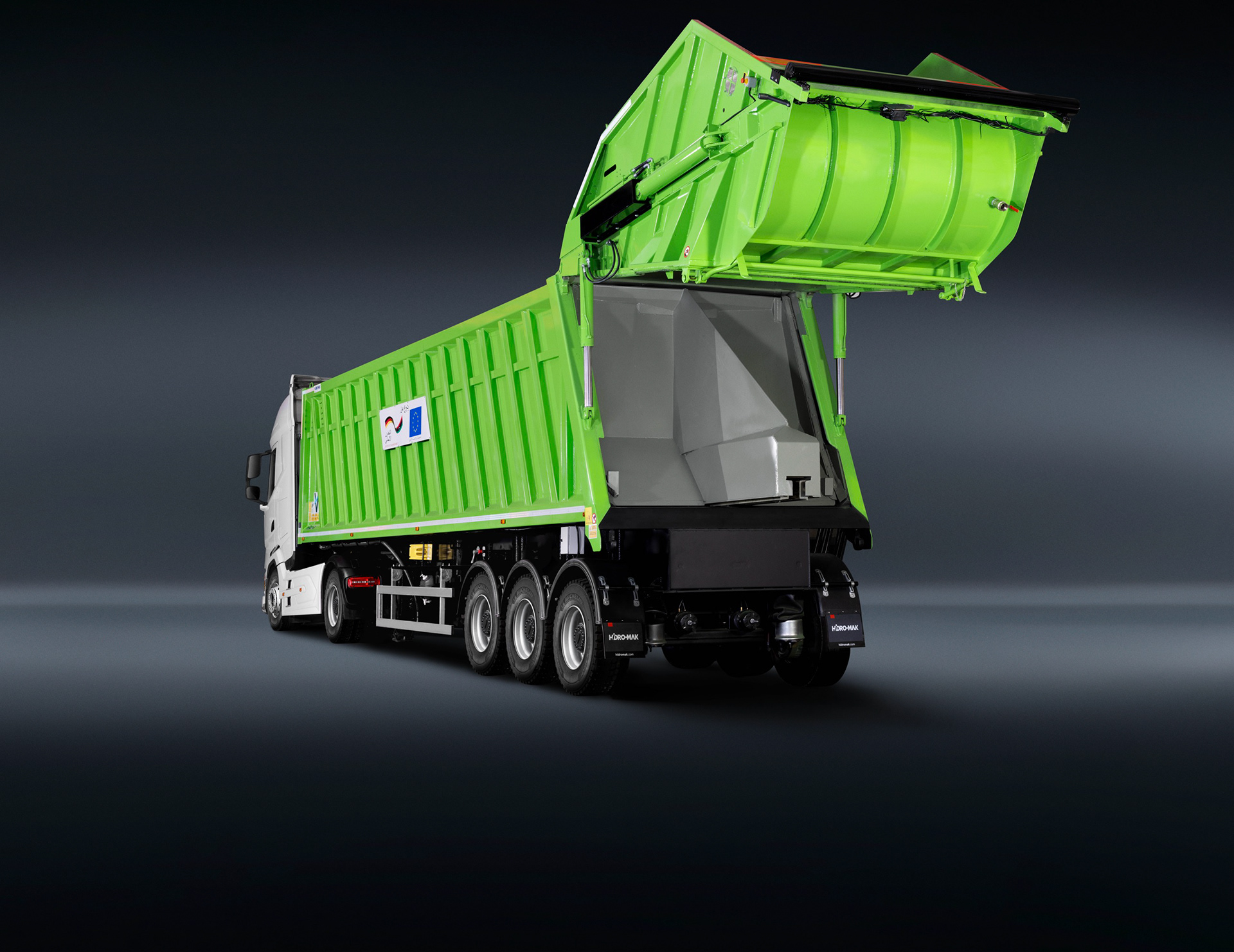 HİDROMAK ÇÖP KAMYONU FOTOĞRAF ÇEKİMİ