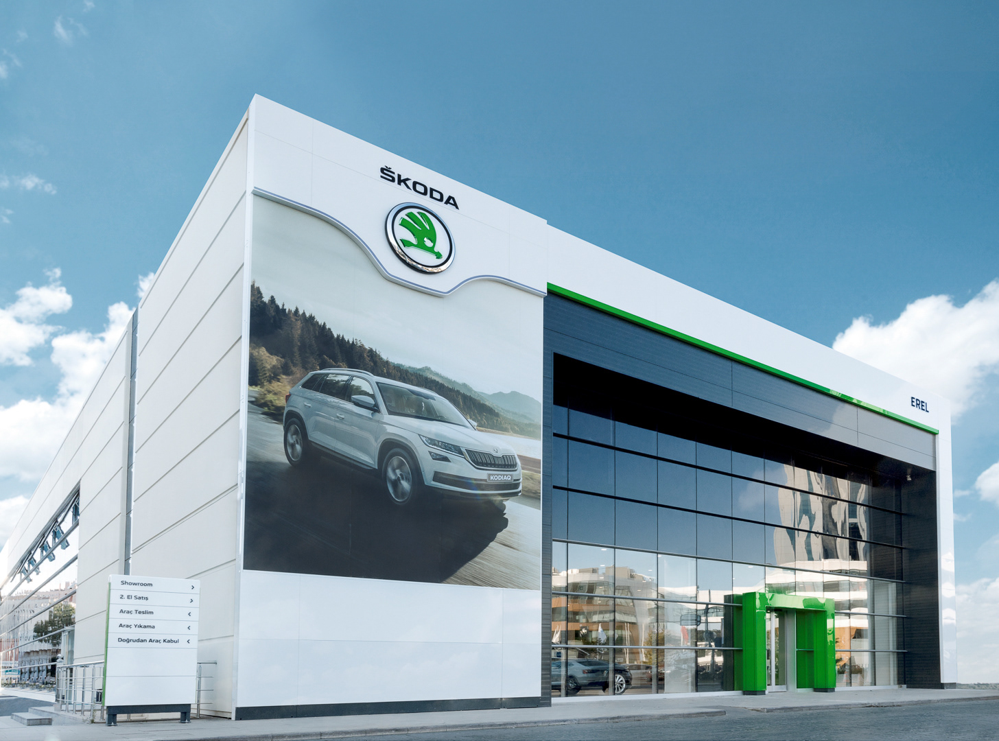SKODA EREL SHOWROOM MİAMARİ FOTOĞRAF ÇEKİMİ