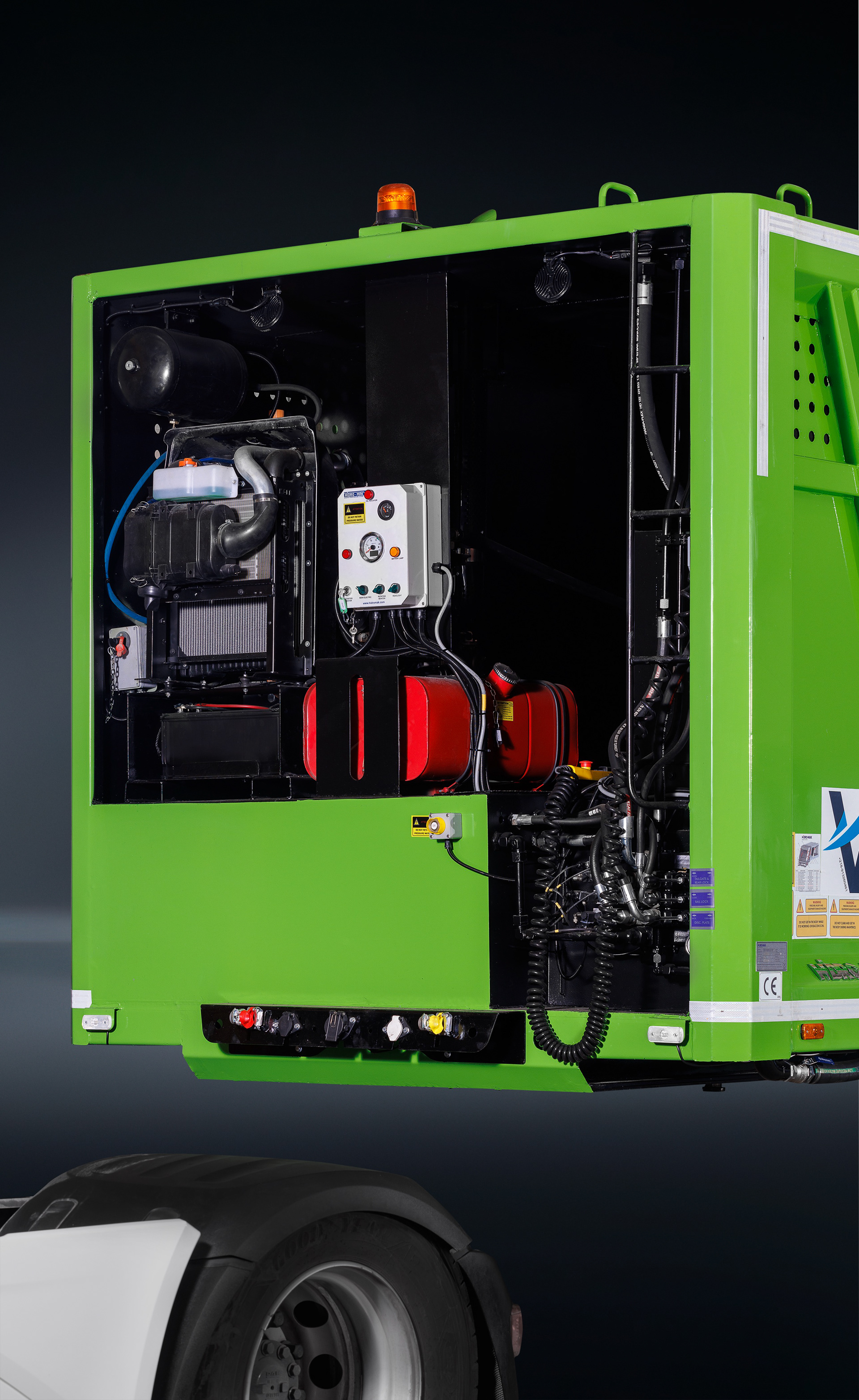 HİDROMAK ÇÖP KAMYONU FOTOĞRAF ÇEKİMİ