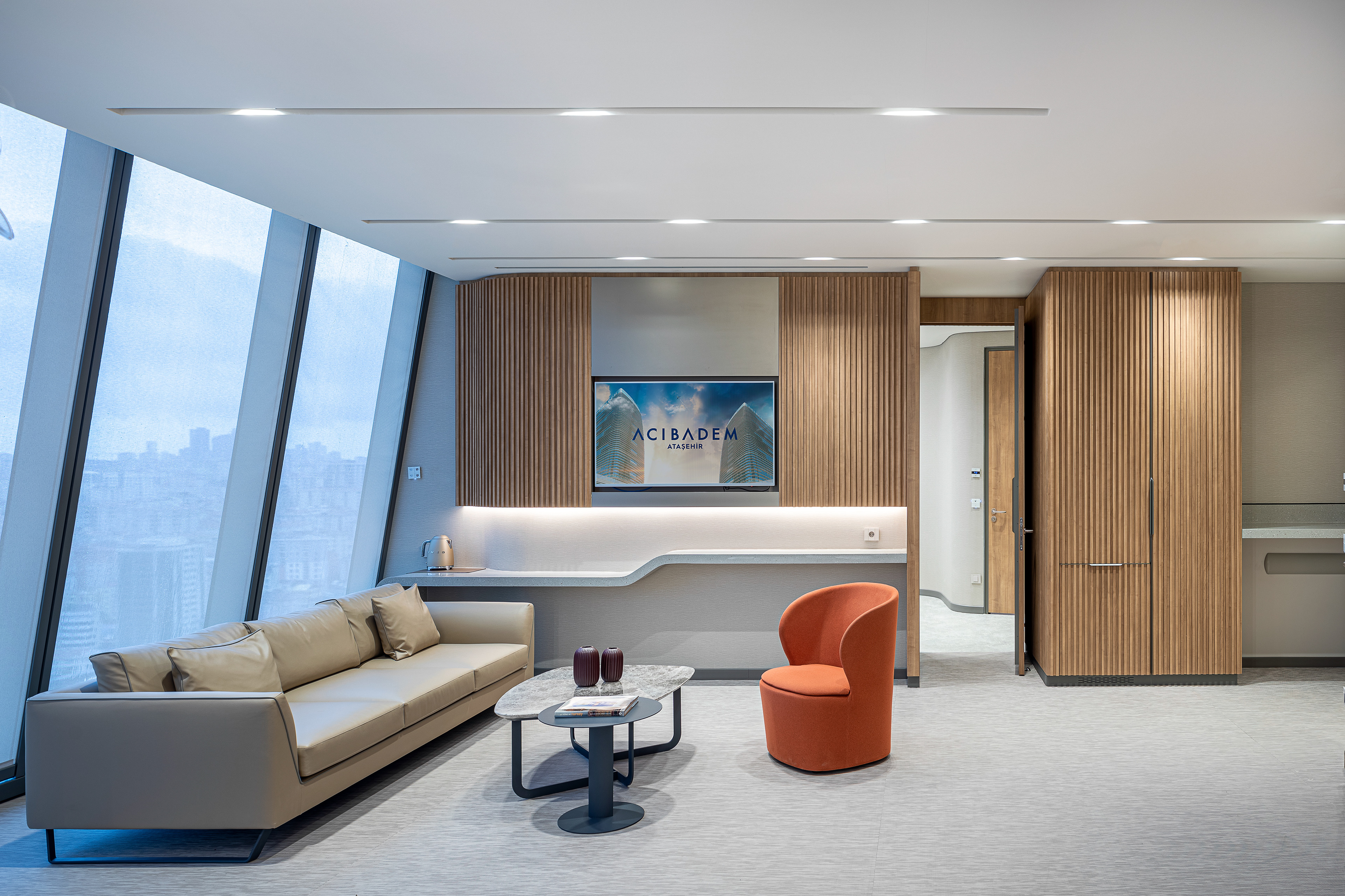 ACIBADEM ATAŞEHİR HASTANESİ MİMARİ FOTOĞRAF ÇEKİMİ